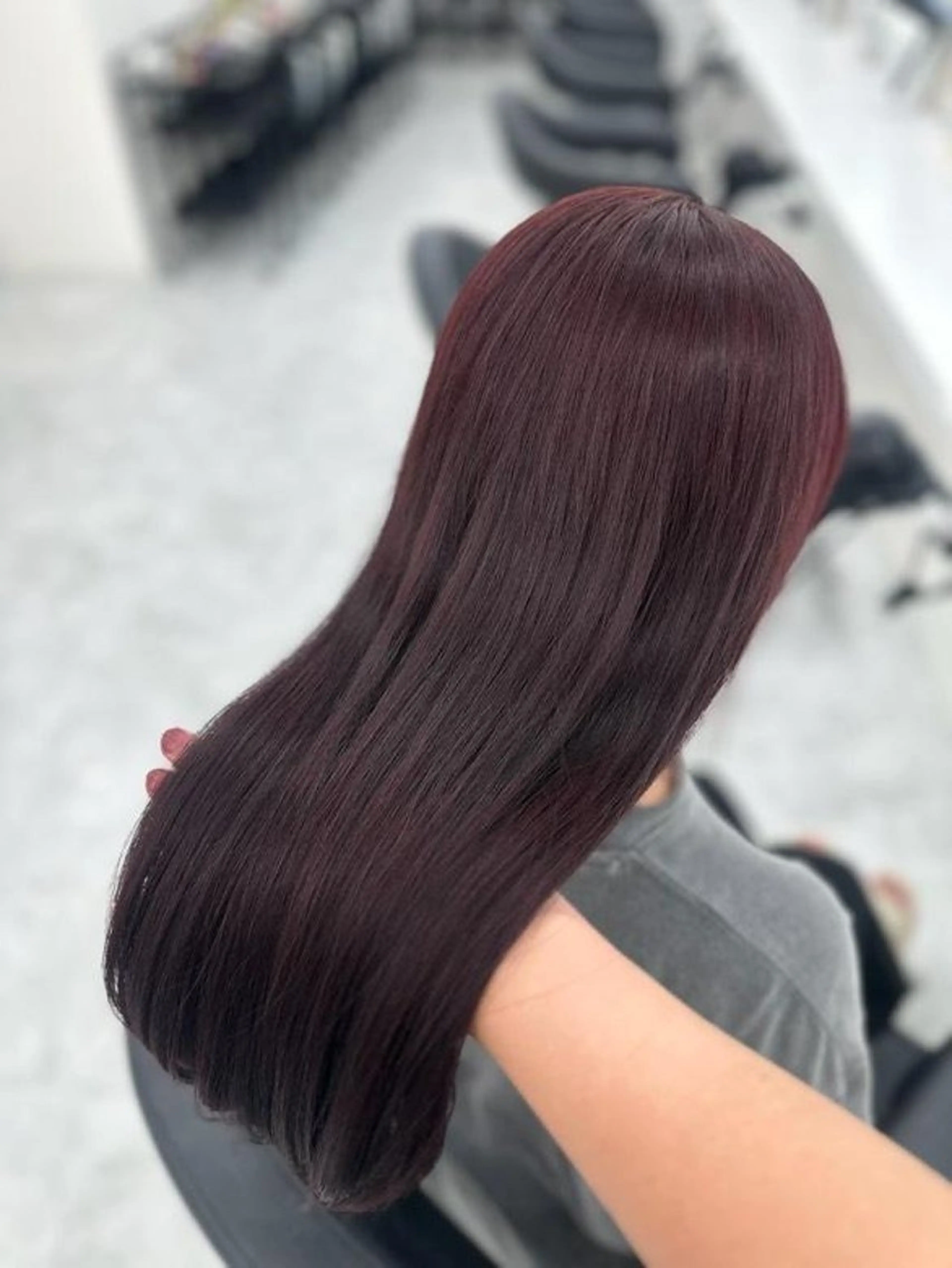 カラー ブリーチ ケアブリーチ 髪質改善 縮毛矯正 🍒renka🍒 ボブ/ショート/暖色のヘアスタイル