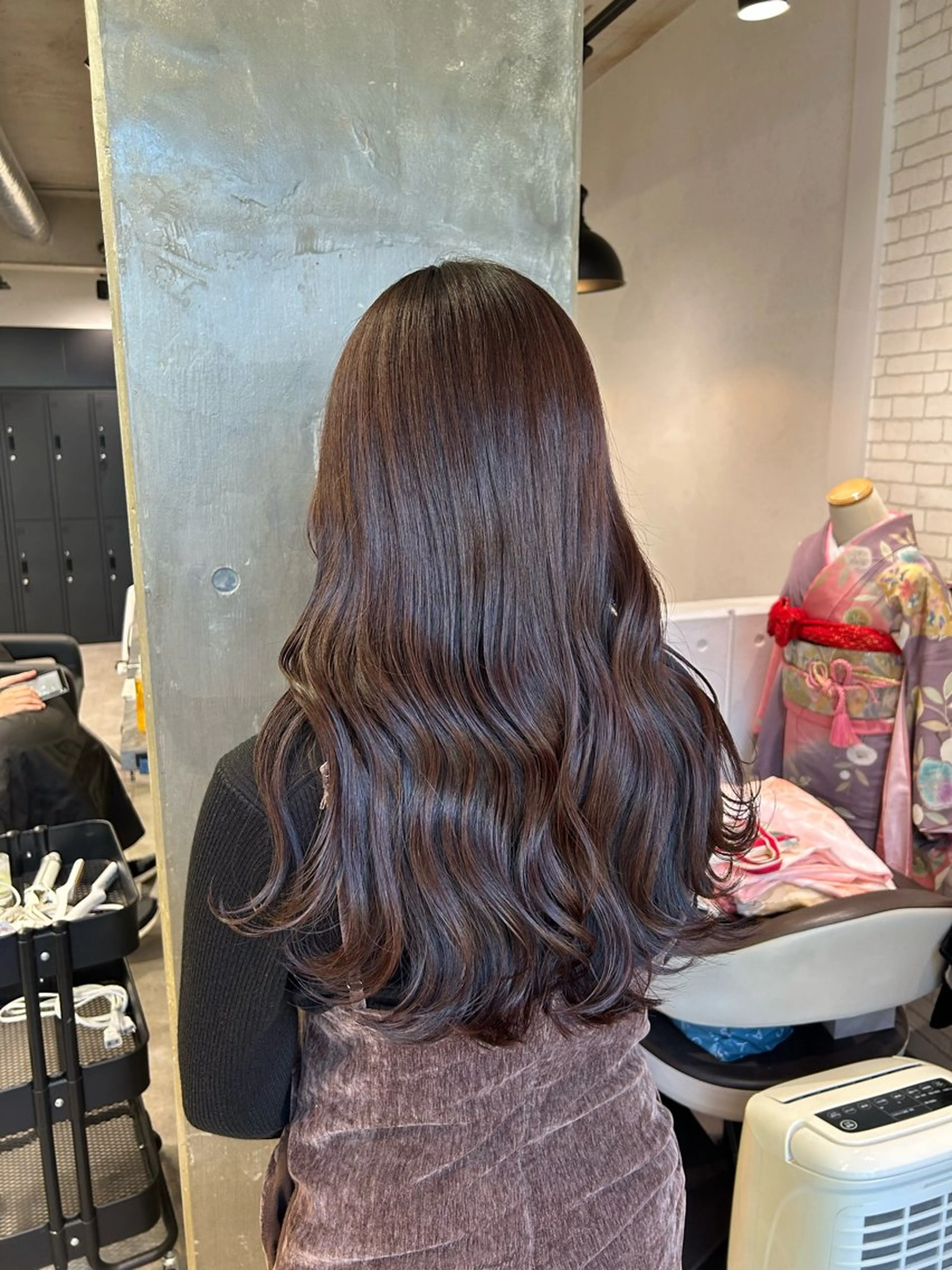 【人気No.1✨️】カット+カラー+2種トリートメント🫧の写真