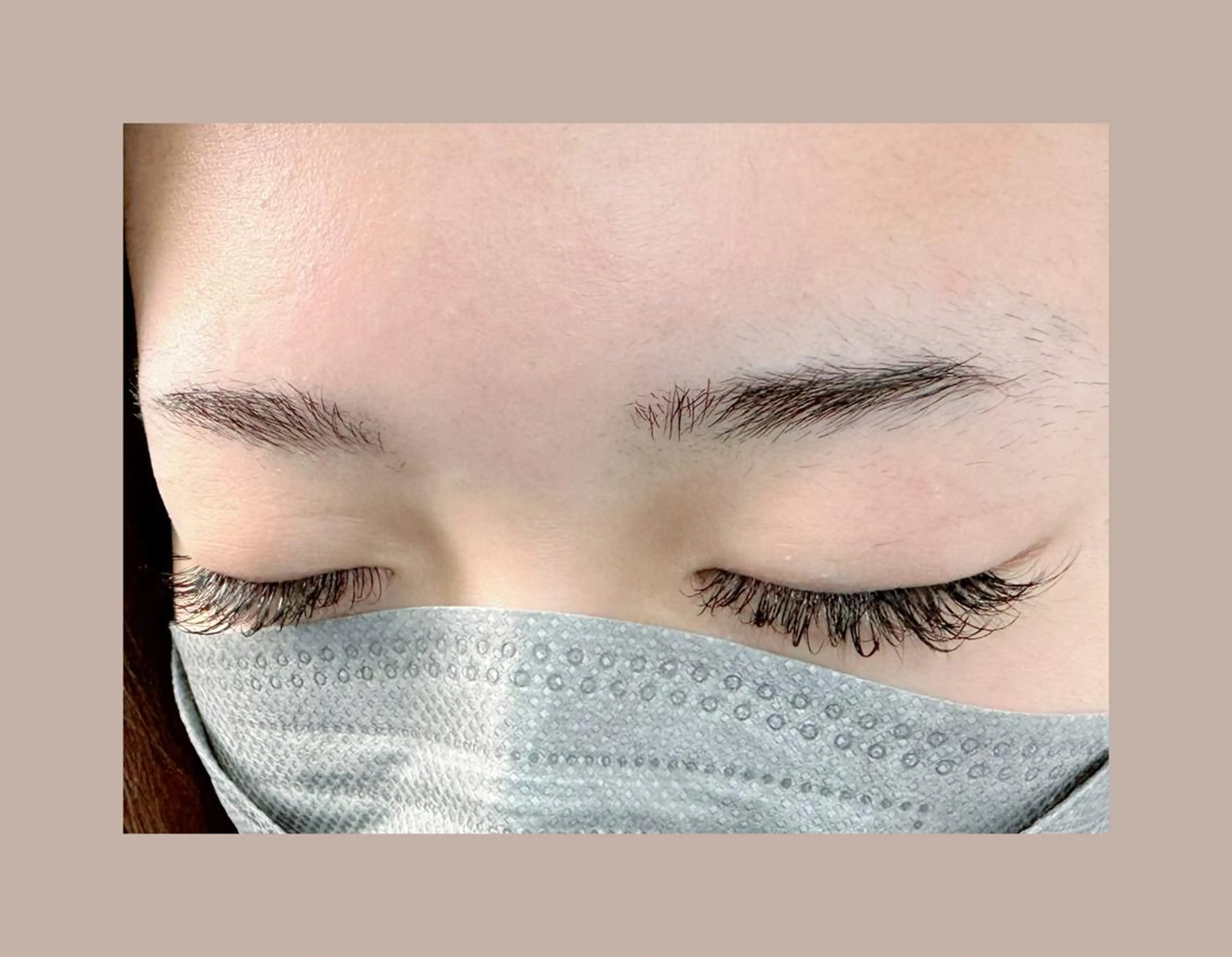 マツエク・マツパ フラットラッシュ BLACKTOPAZ 20のマツエク・マツパデザイン