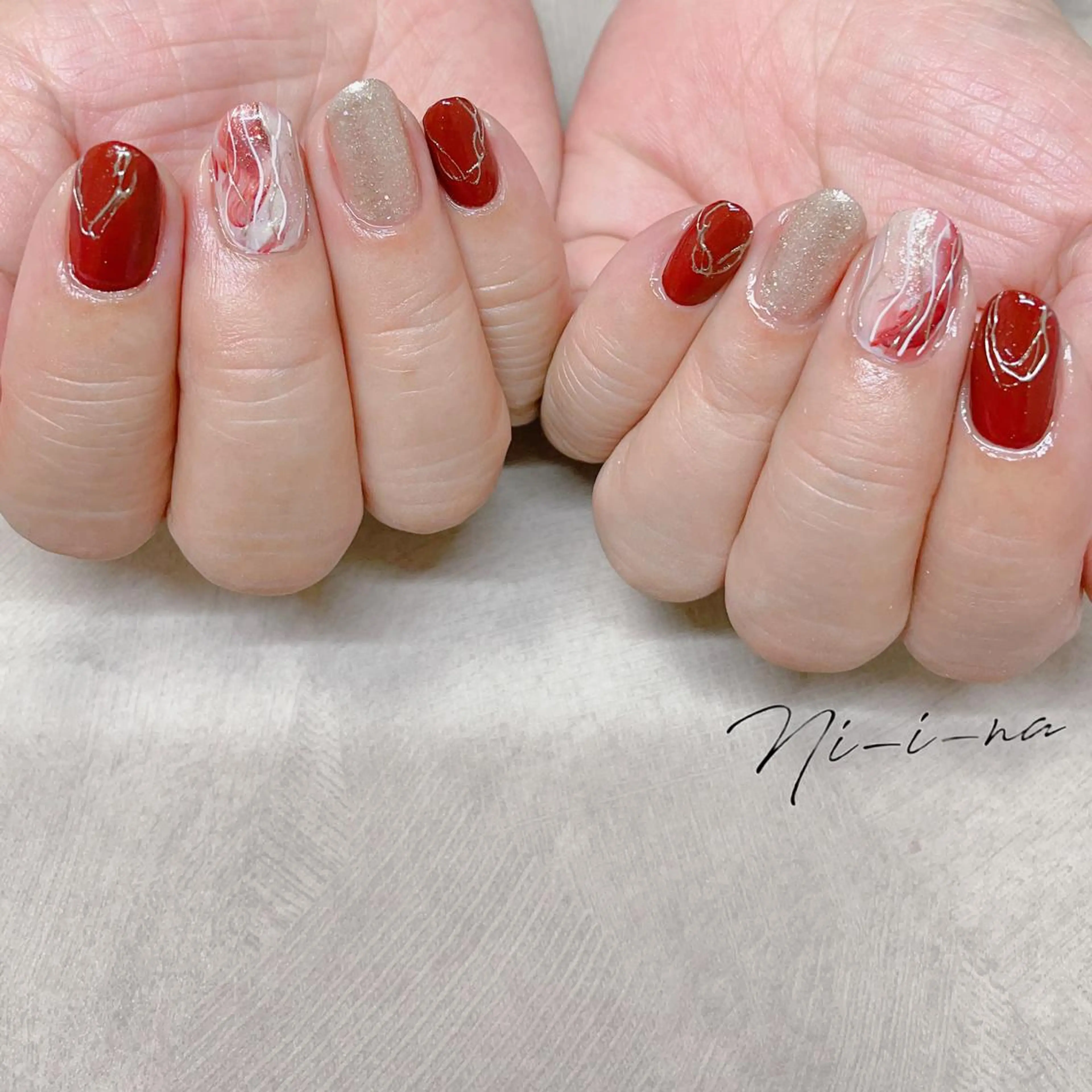 ネイル nail salon Ni-i-naのネイルデザイン