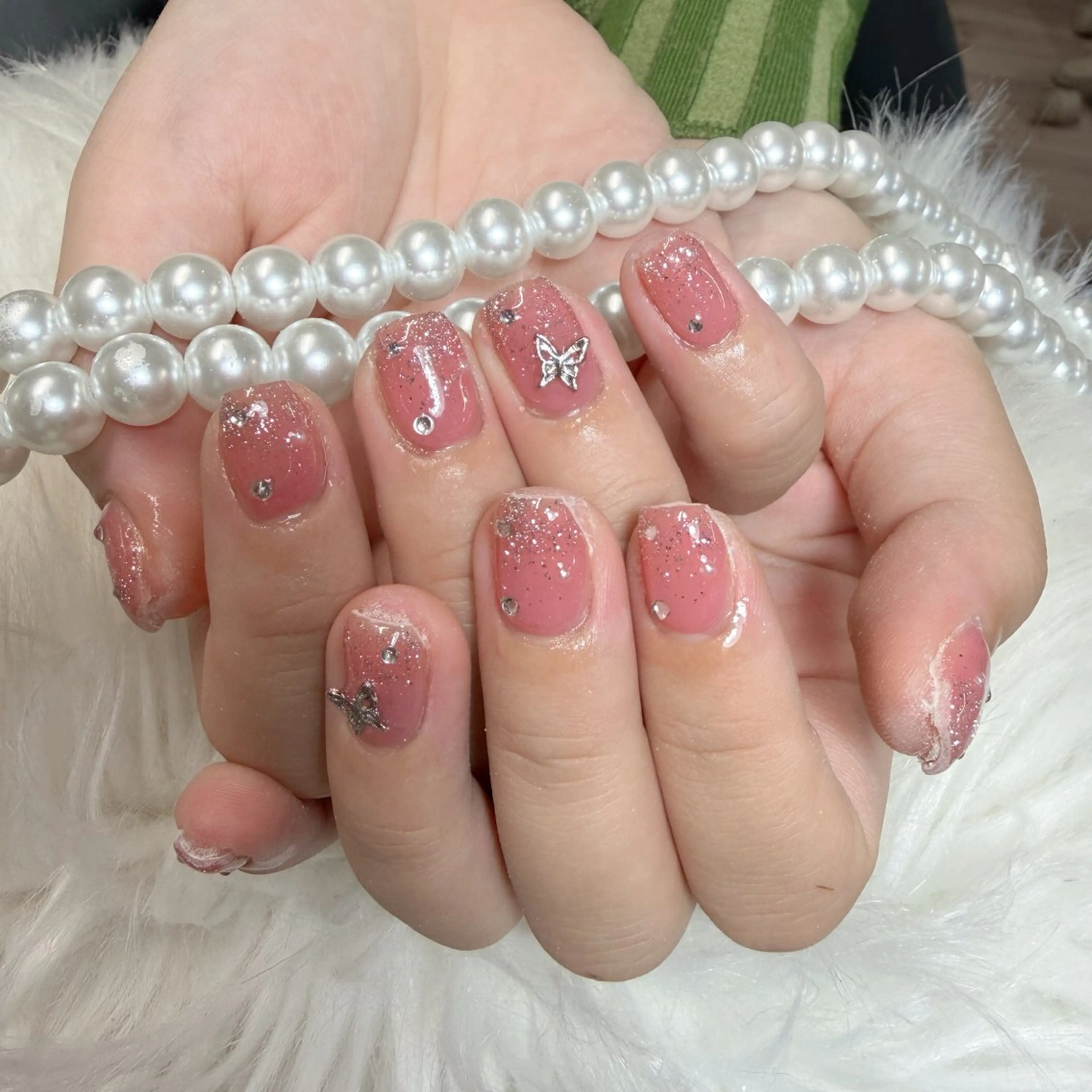 ネイル ハンドネイル 🧸yuki🍯 パラジェル取扱店🐝のネイルデザイン