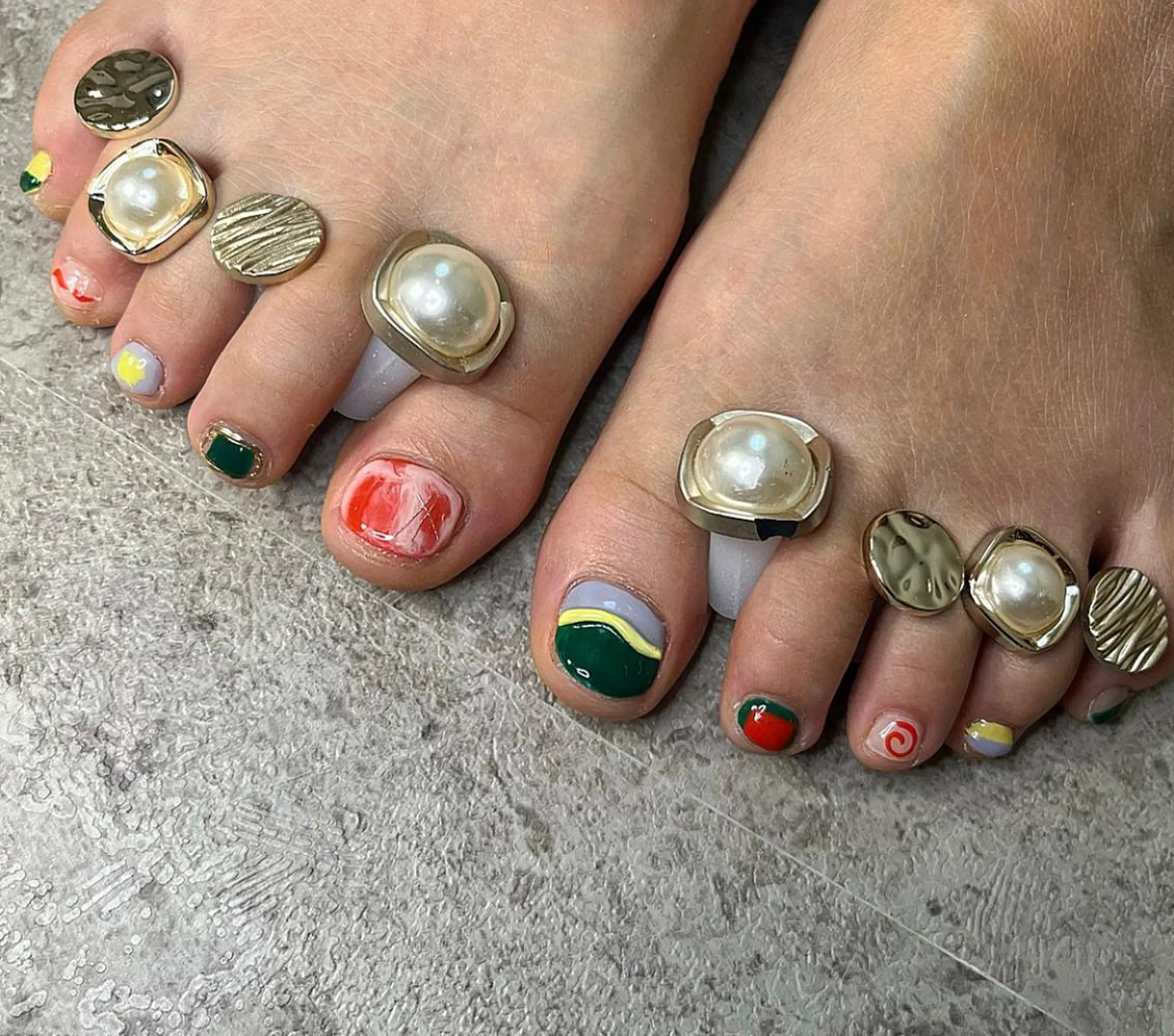 ネイル フットネイル Salon Fleurのネイルデザイン