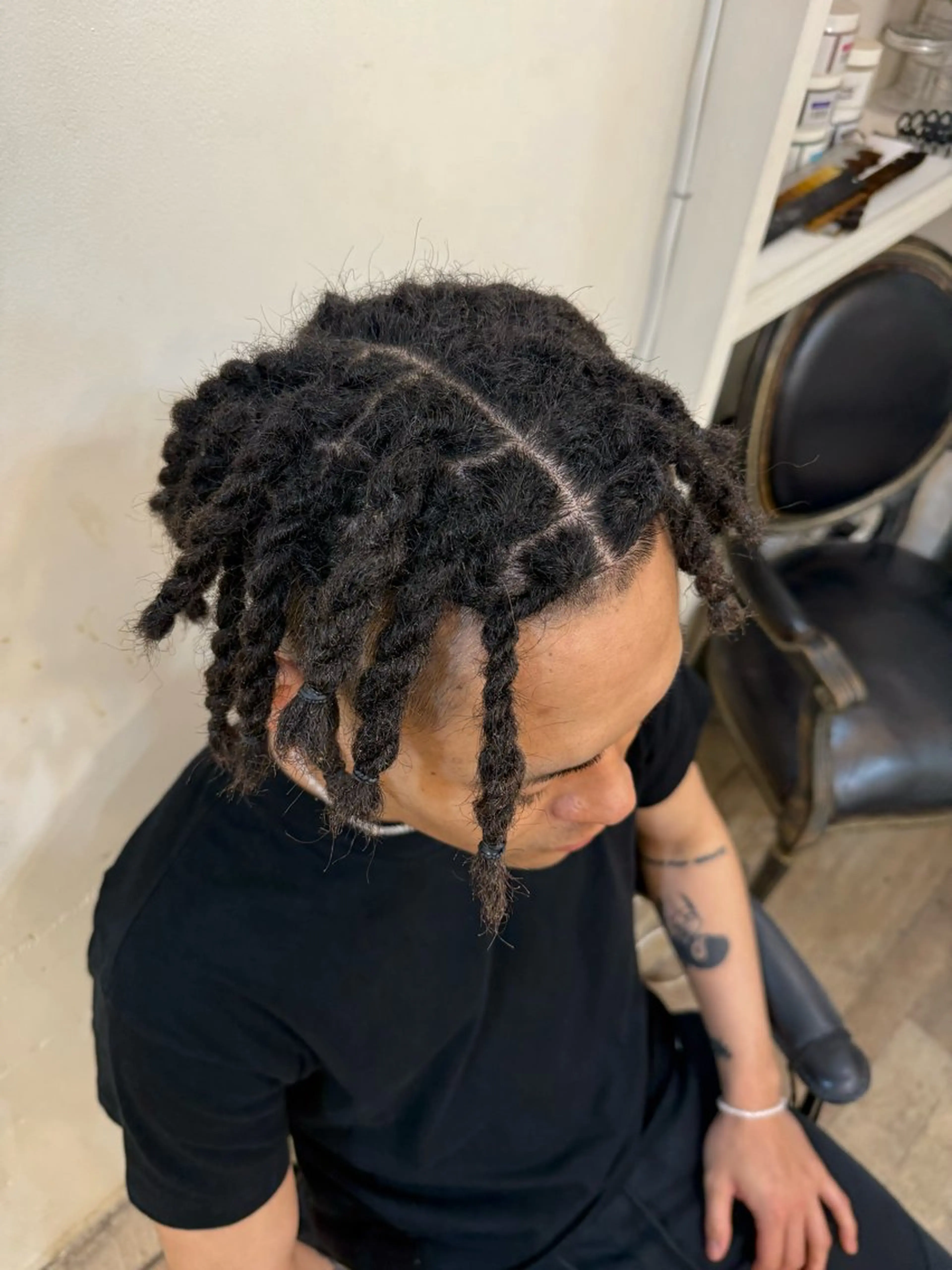 ヘアアレンジ コーンロウ／ドレッド 浅賀晟弥のヘアスタイル