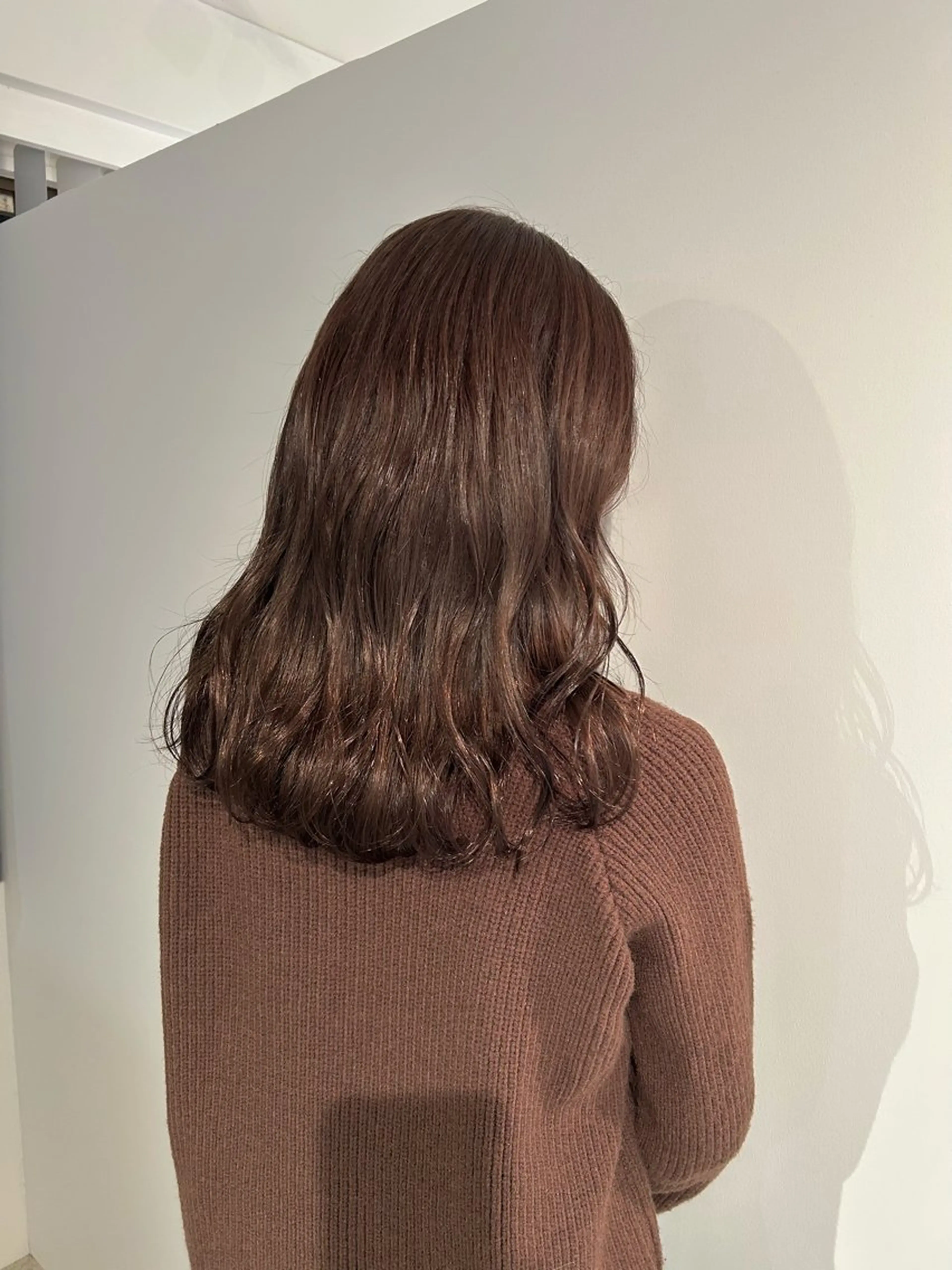 ミディアム カラー ヘアカラー knock な お 烏丸御池のヘアスタイル