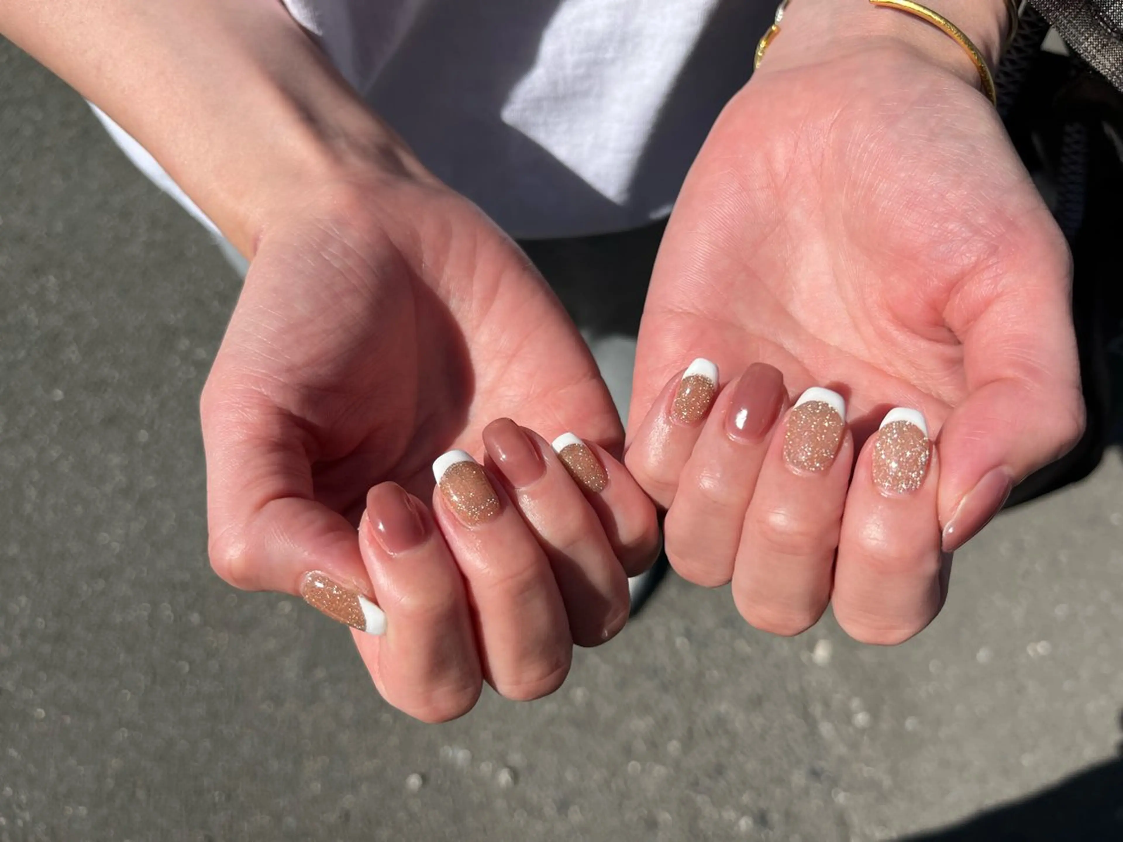 ネイル フレンチネイル ek.nail⭐︎ kanaのネイルデザイン