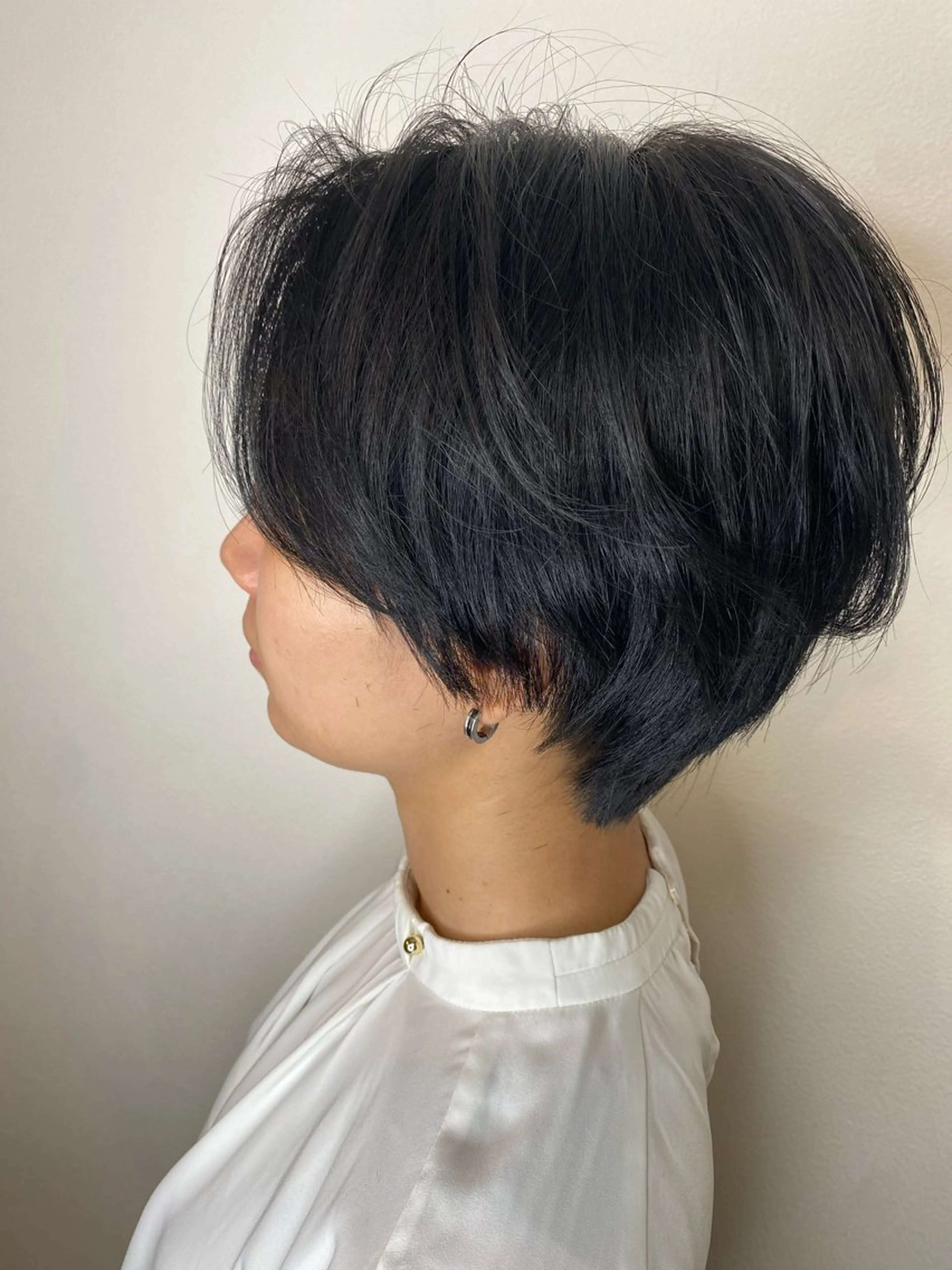 ショート パーマ ショートヘア カット ヘアカラー トリートメント Hiroshi ヒロシのヘアスタイル