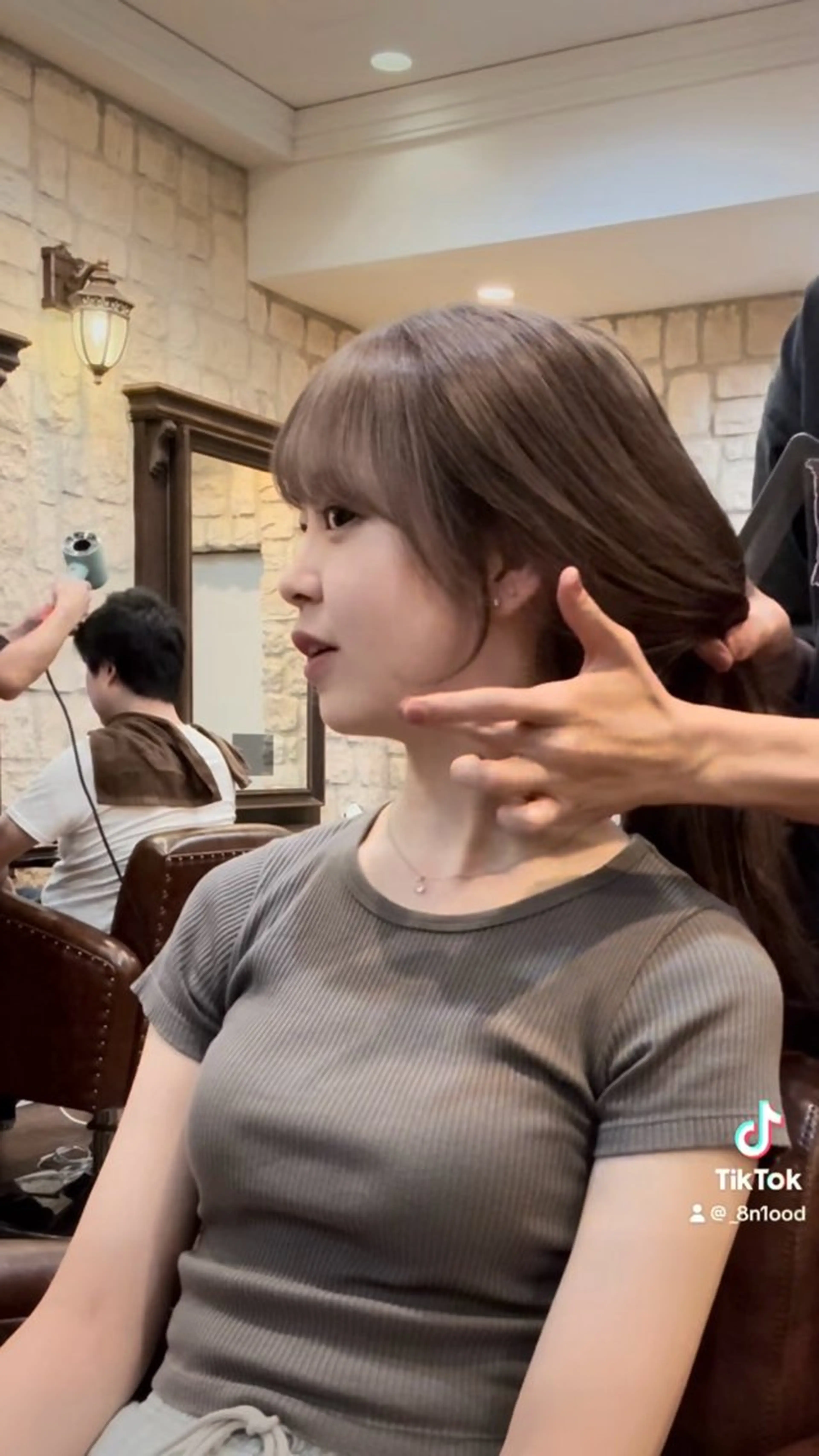 ロング カラー 町田/レイヤーカット ハッシュカット/八木のヘアスタイル