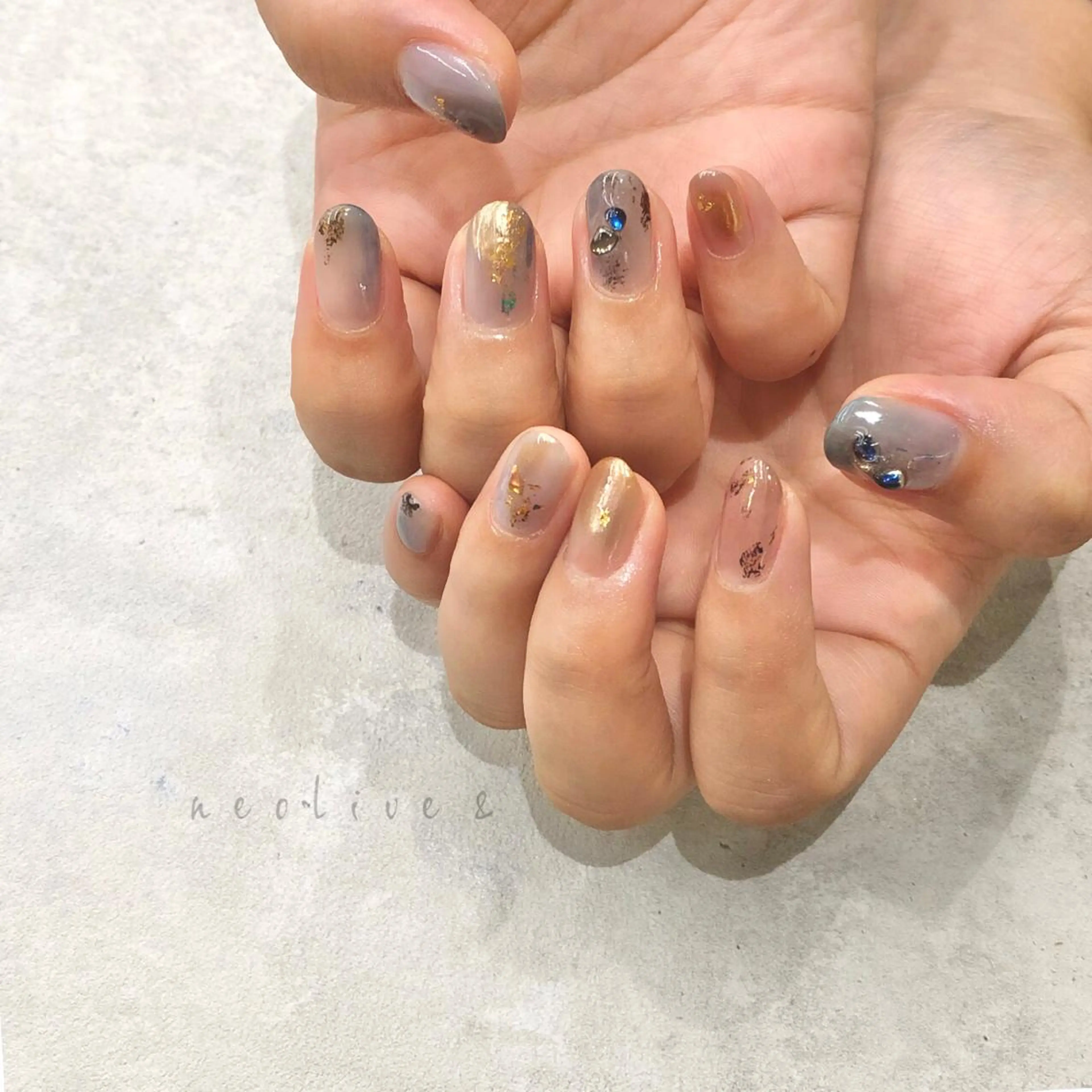 ネイル ハンドネイル Yuriko Omi パラジェル/渋谷のネイルデザイン