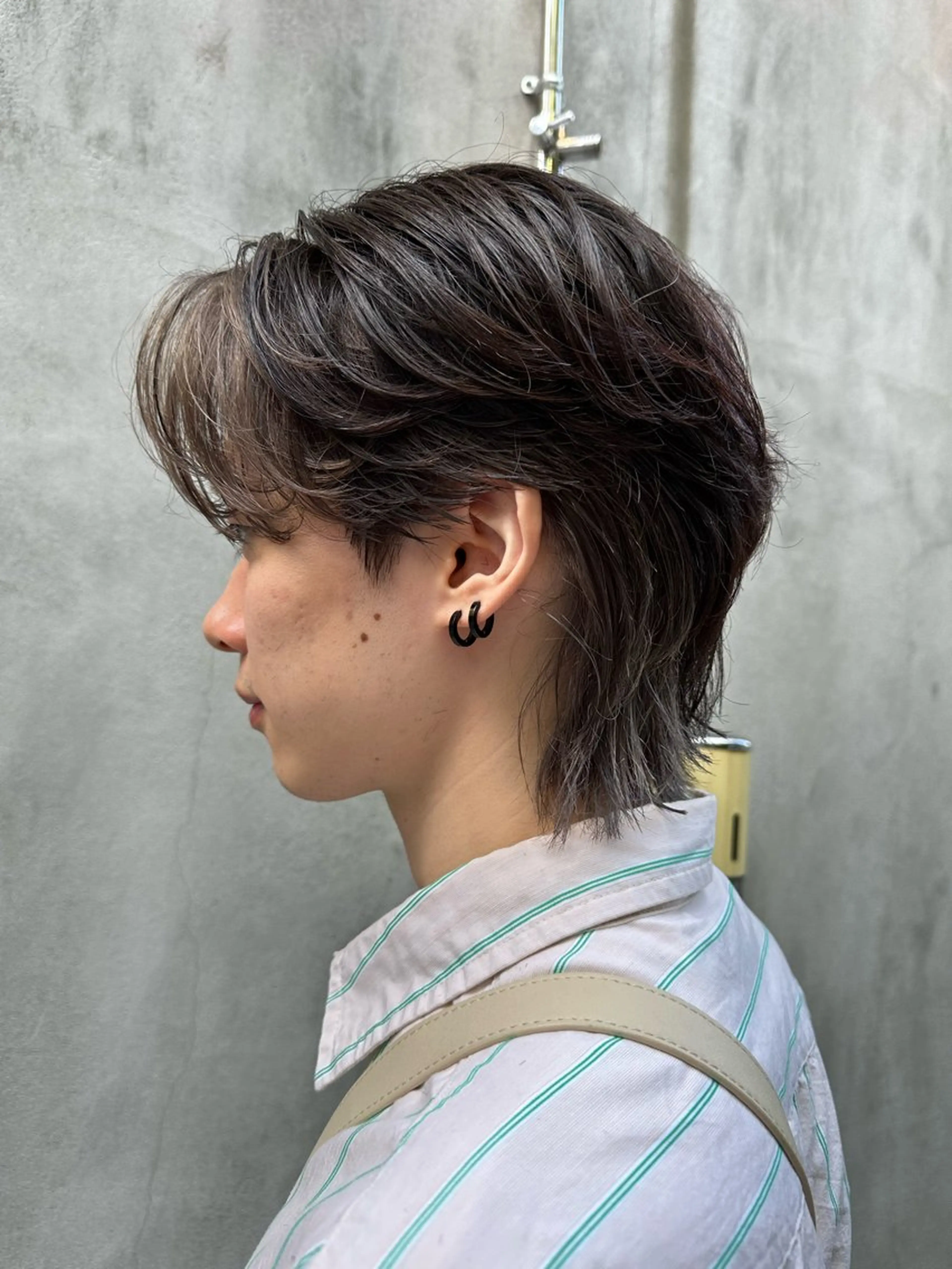 骨格矯正カット＋毛流れパーマ＋トリートメントの写真