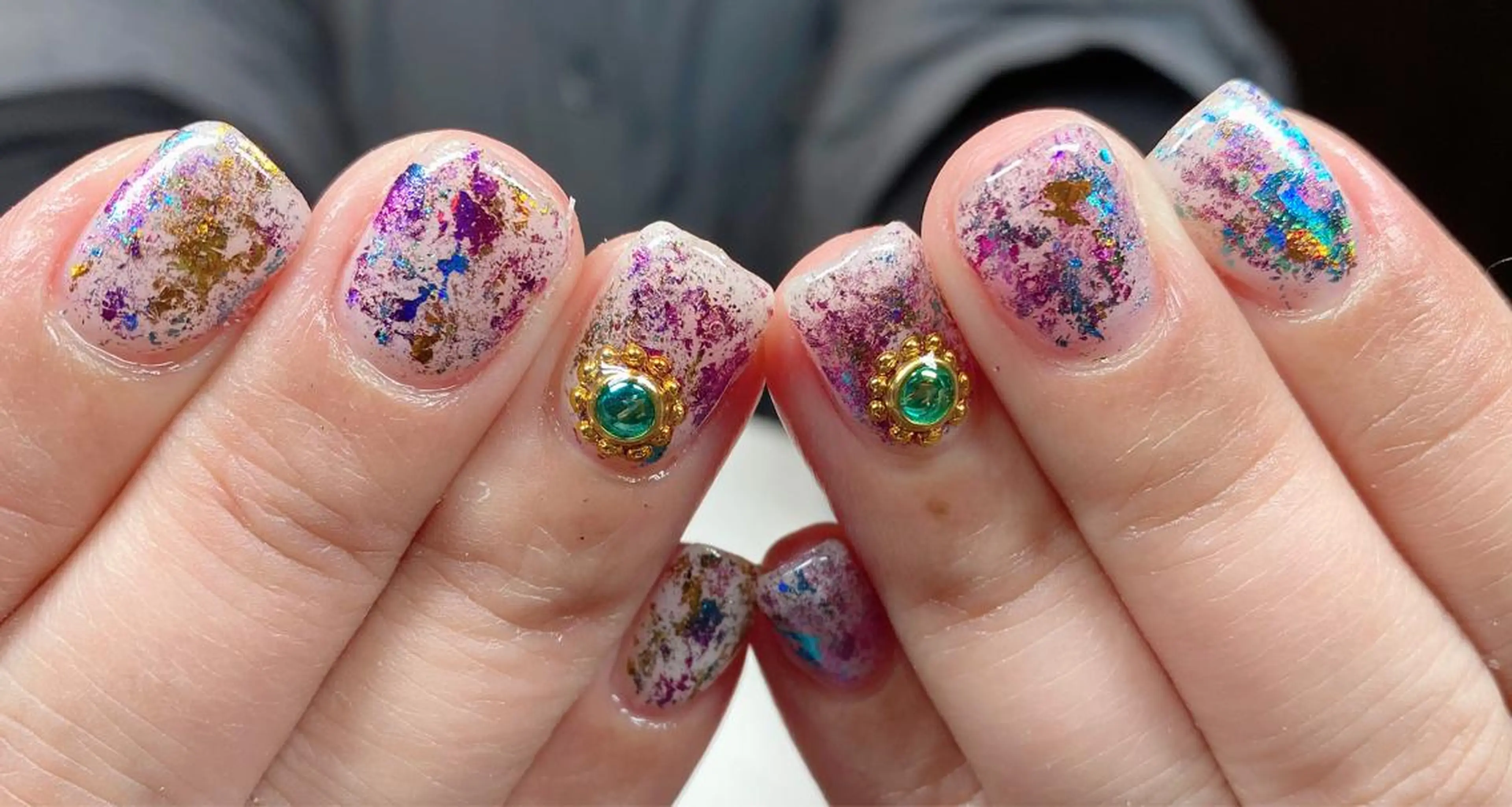 ネイル ニュアンスネイル🌈 MYU Nailsのネイルデザイン