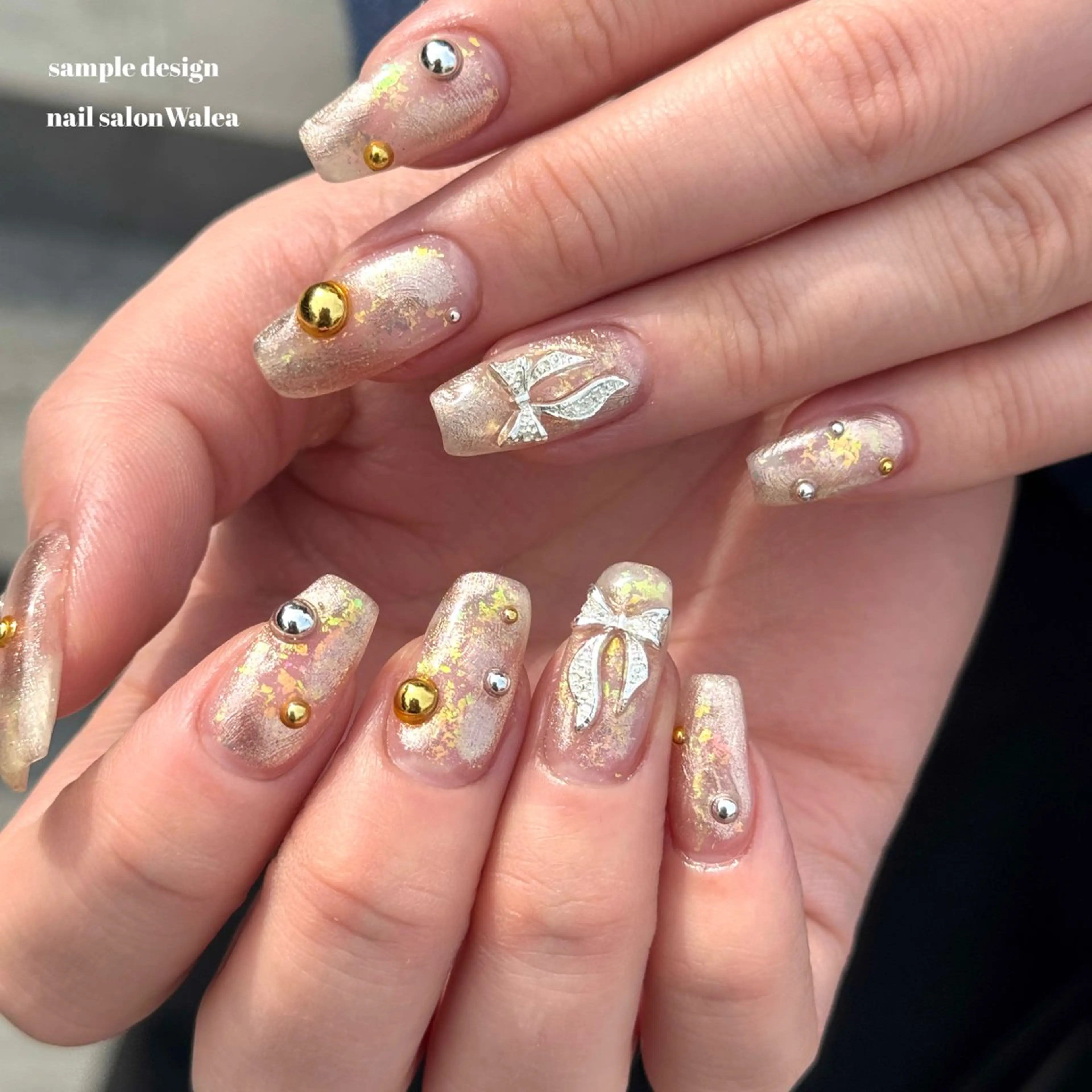 ネイル ハンドネイル nail salon waleaのネイルデザイン