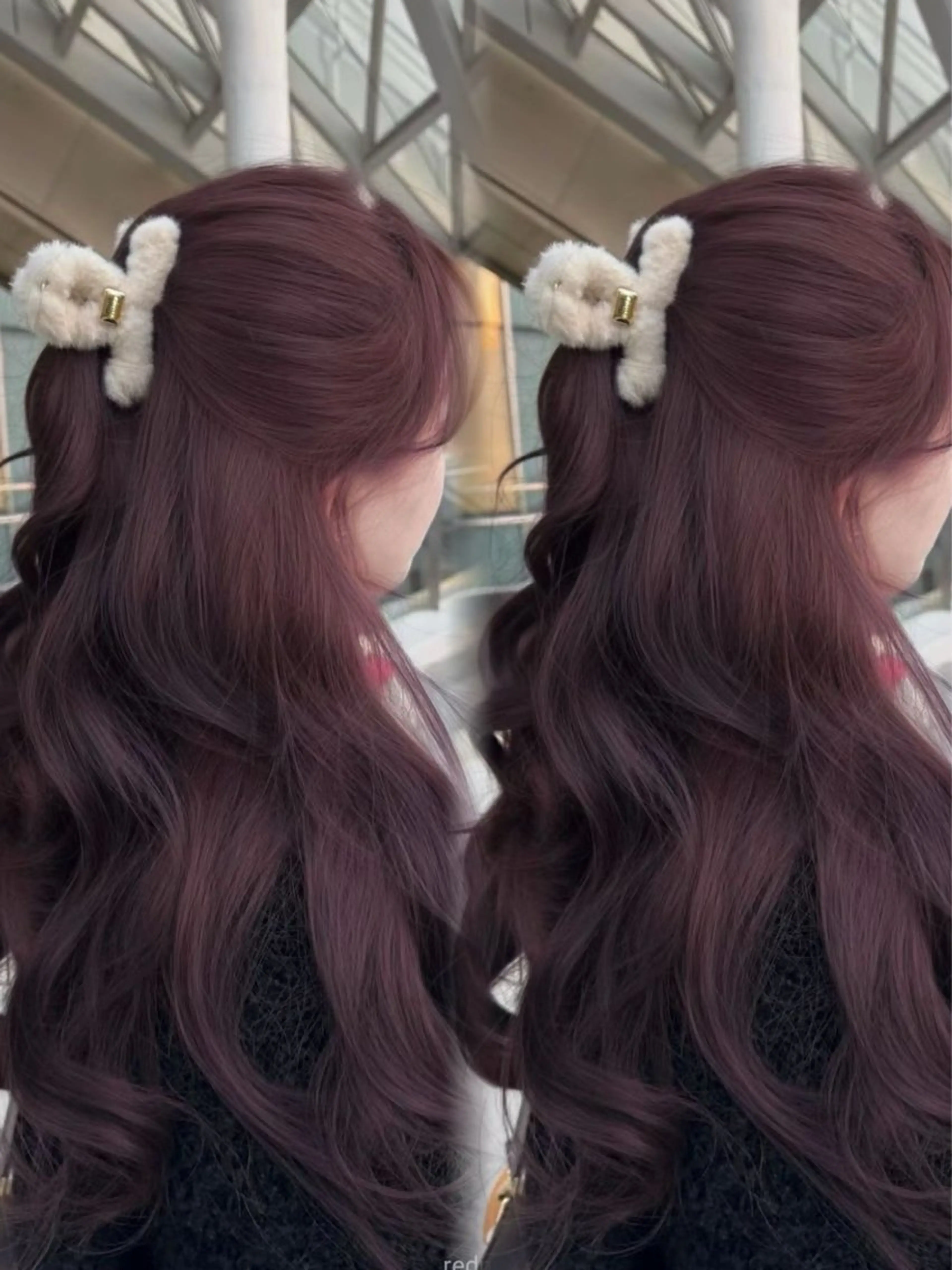 ロング カラー ヘアカラー トリートメント ヘッドスパ ヘアセット ♦️暖色/縮毛矯正/ 🫗kazuki♦️のヘアスタイル