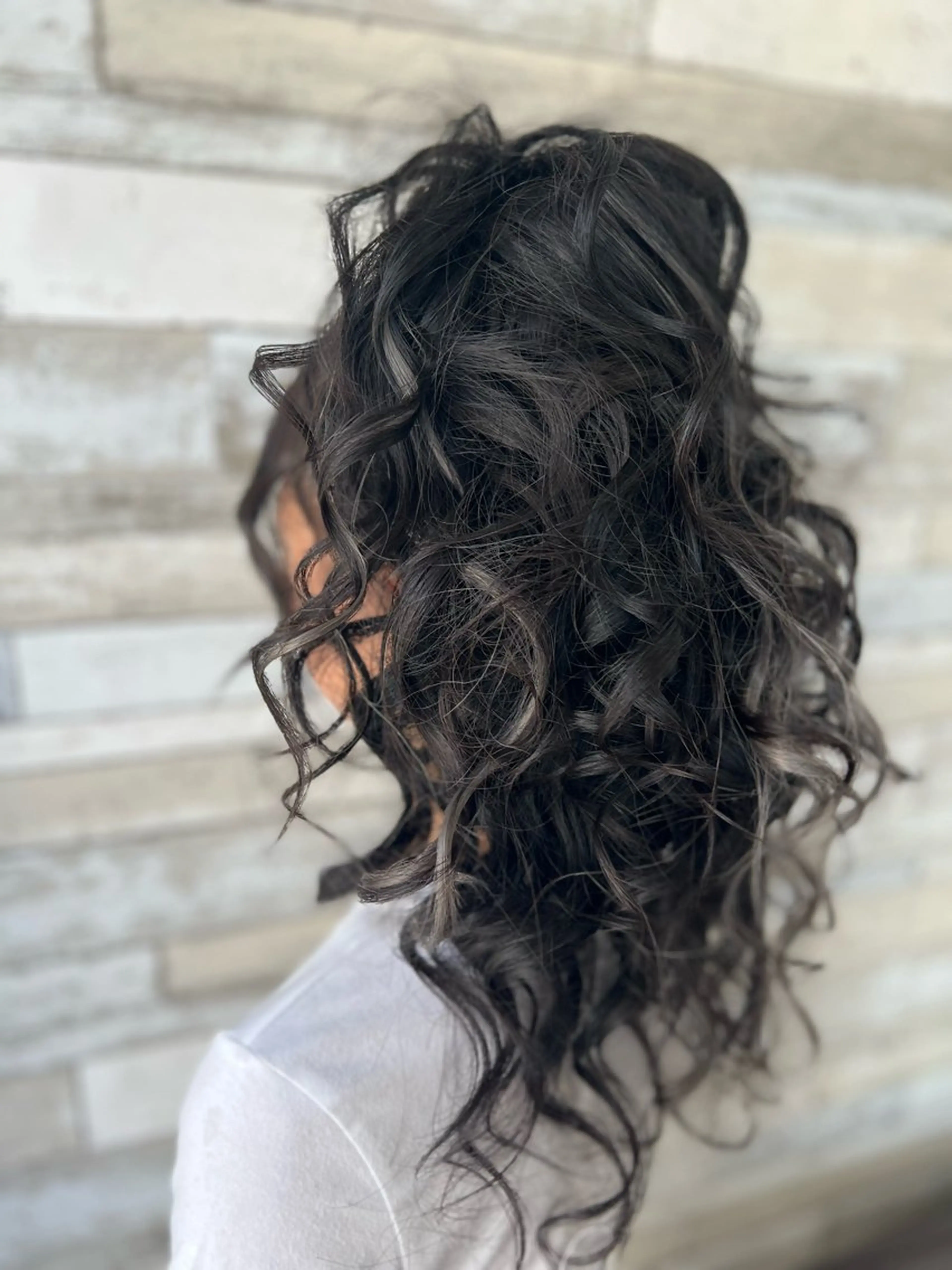 ロング B-W ⭐️REIKOのヘアスタイル