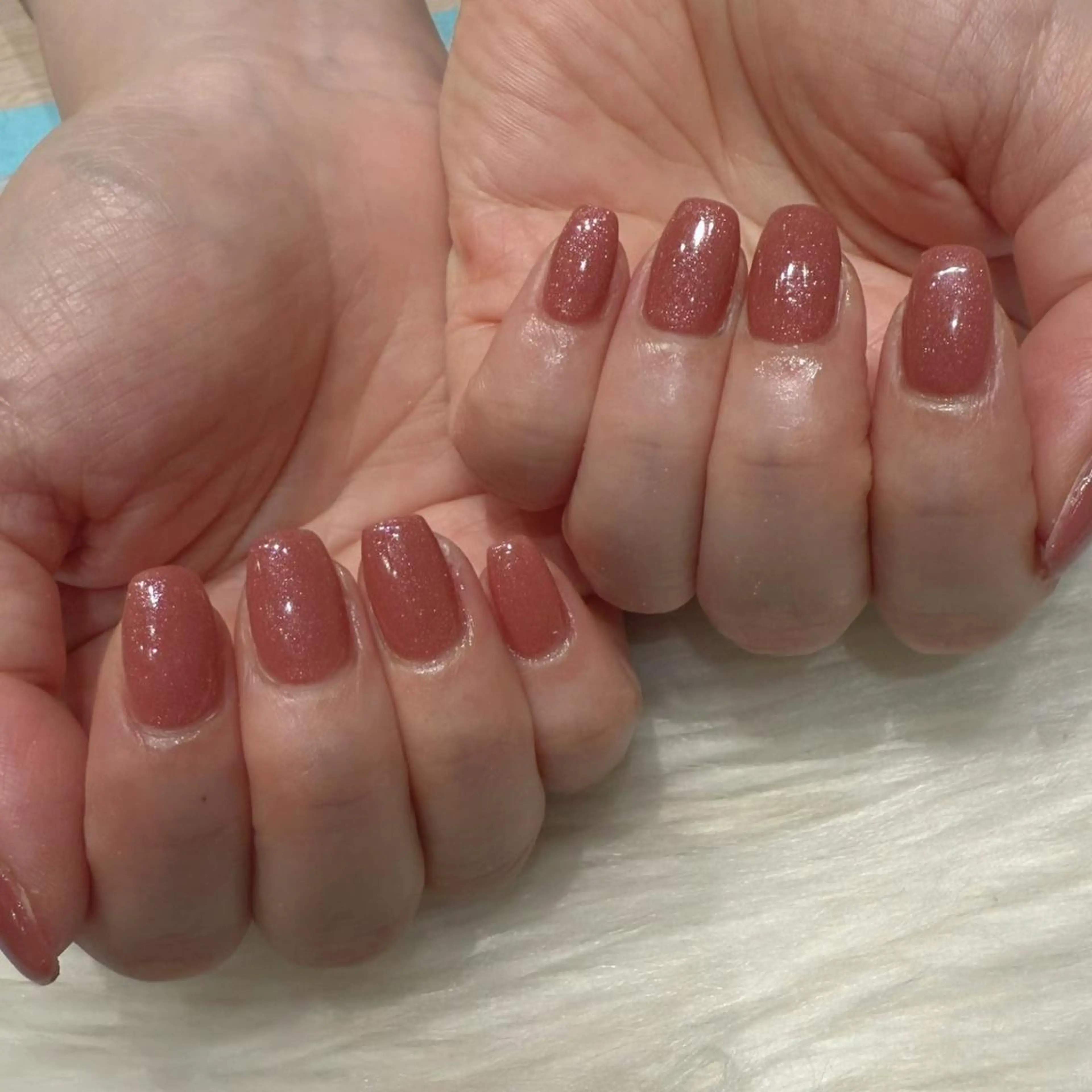 ネイル ワンカラーネイル ハンドネイル Kanai Harukaのネイルデザイン