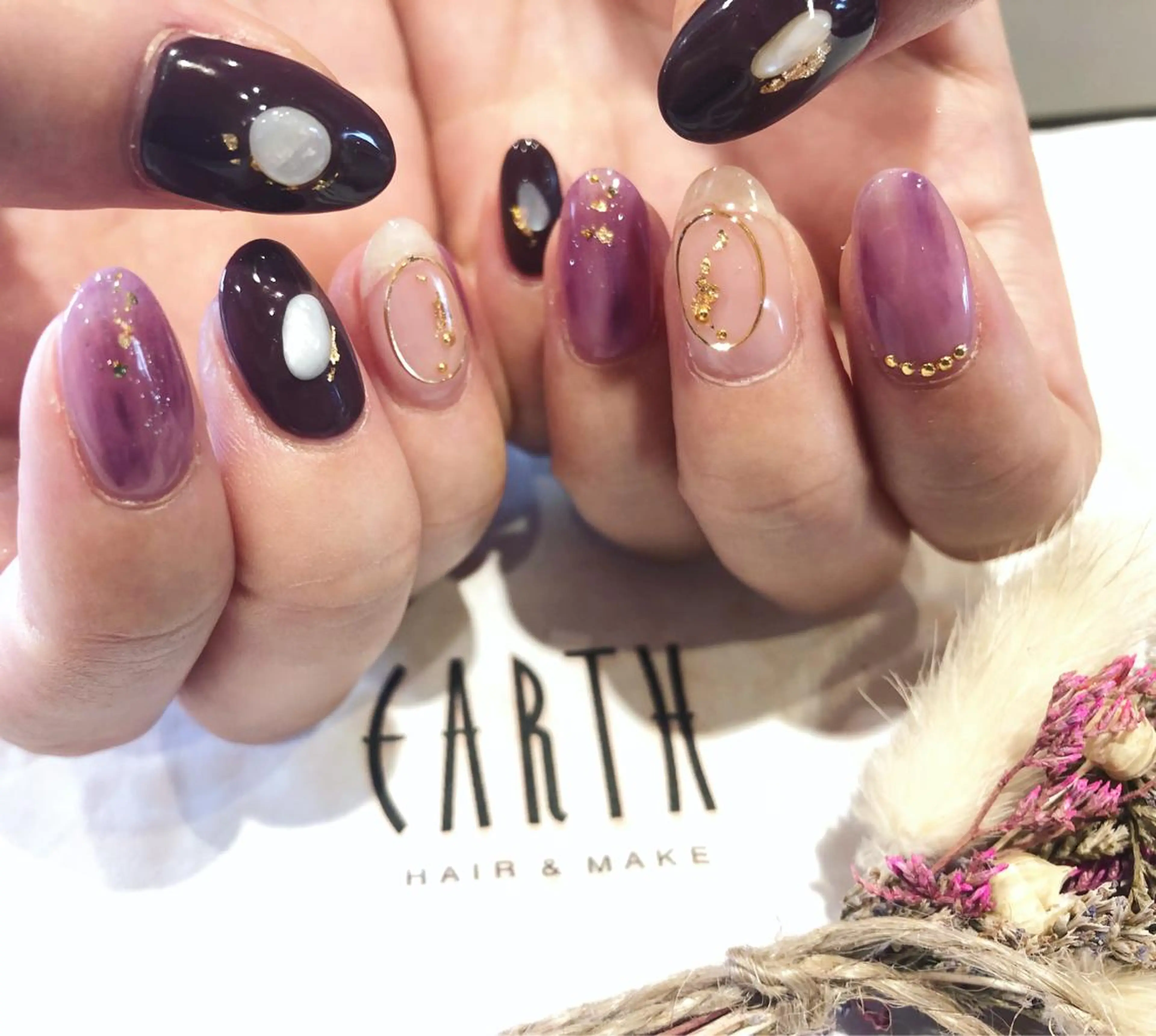 ネイル ハンドネイル EARTH nanaのネイルデザイン