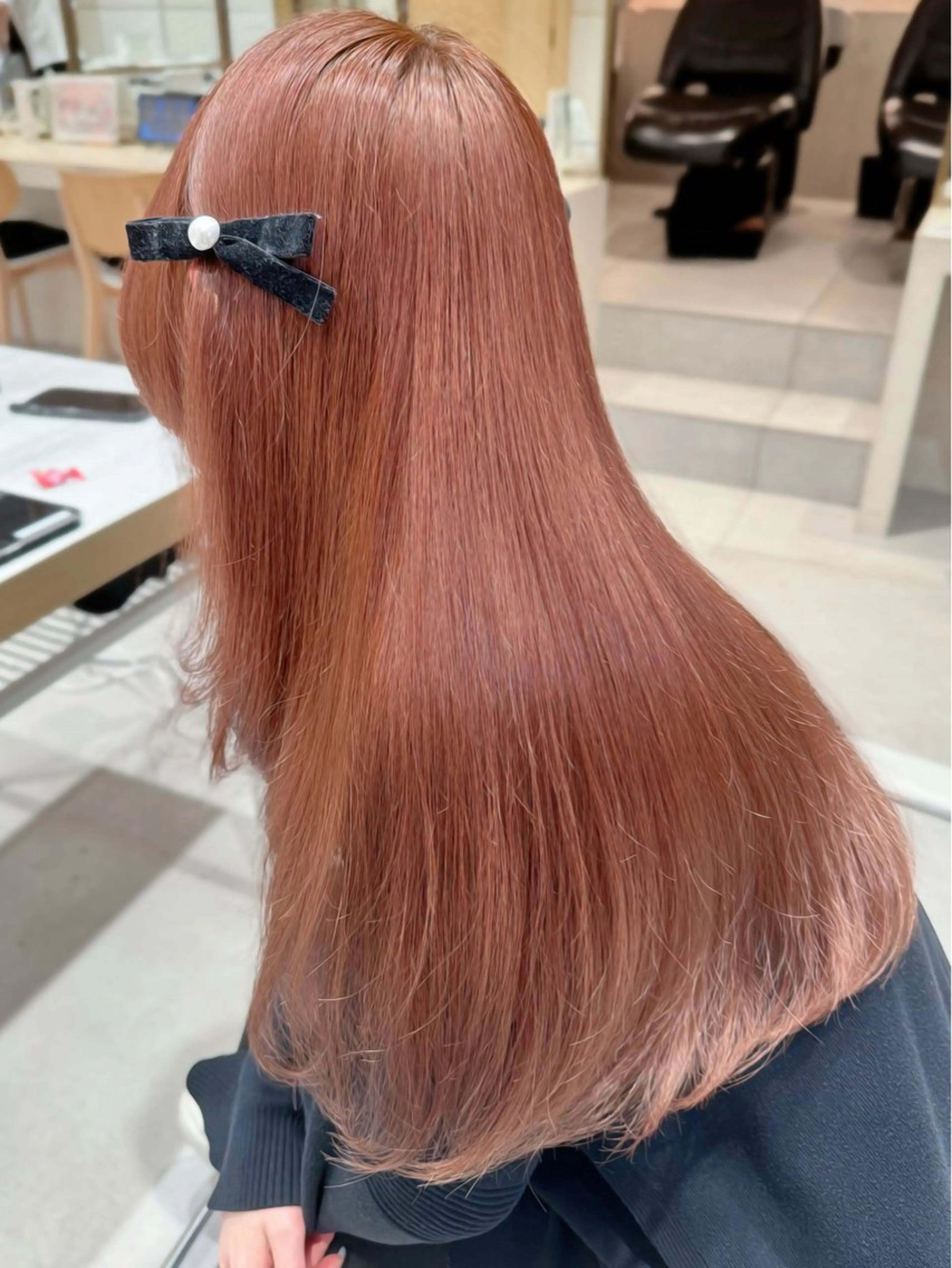 ロング カラー カット ヘアカラー トリートメント ヘッドスパ ヘアセット 韓国ヘア/レイヤー/ 顔まわり/りょーとのヘアスタイル