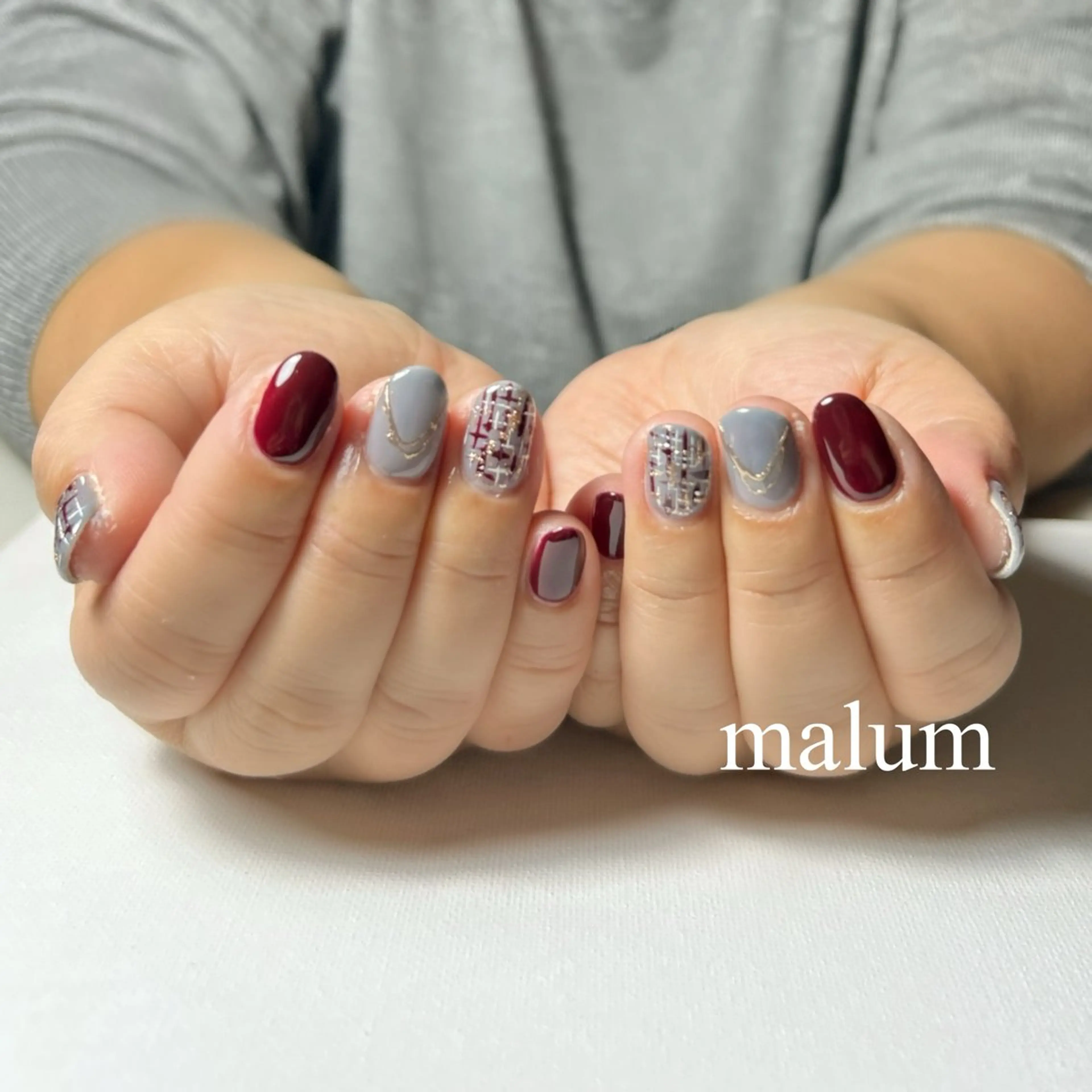 ネイル ハンドネイル malum nailのネイルデザイン