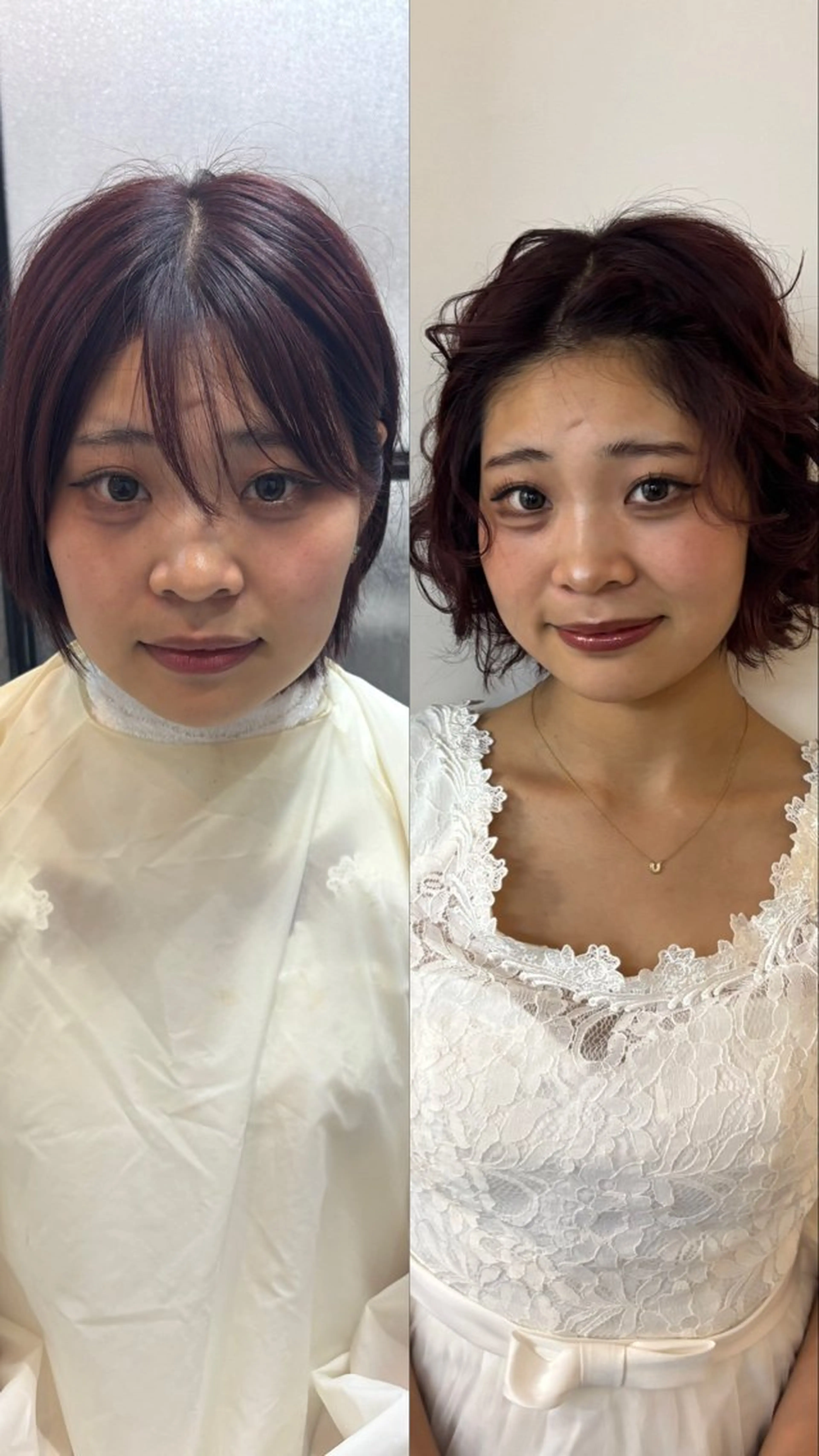 ショート 大阪／ハイトーン ／アレンジ／りなのヘアスタイル