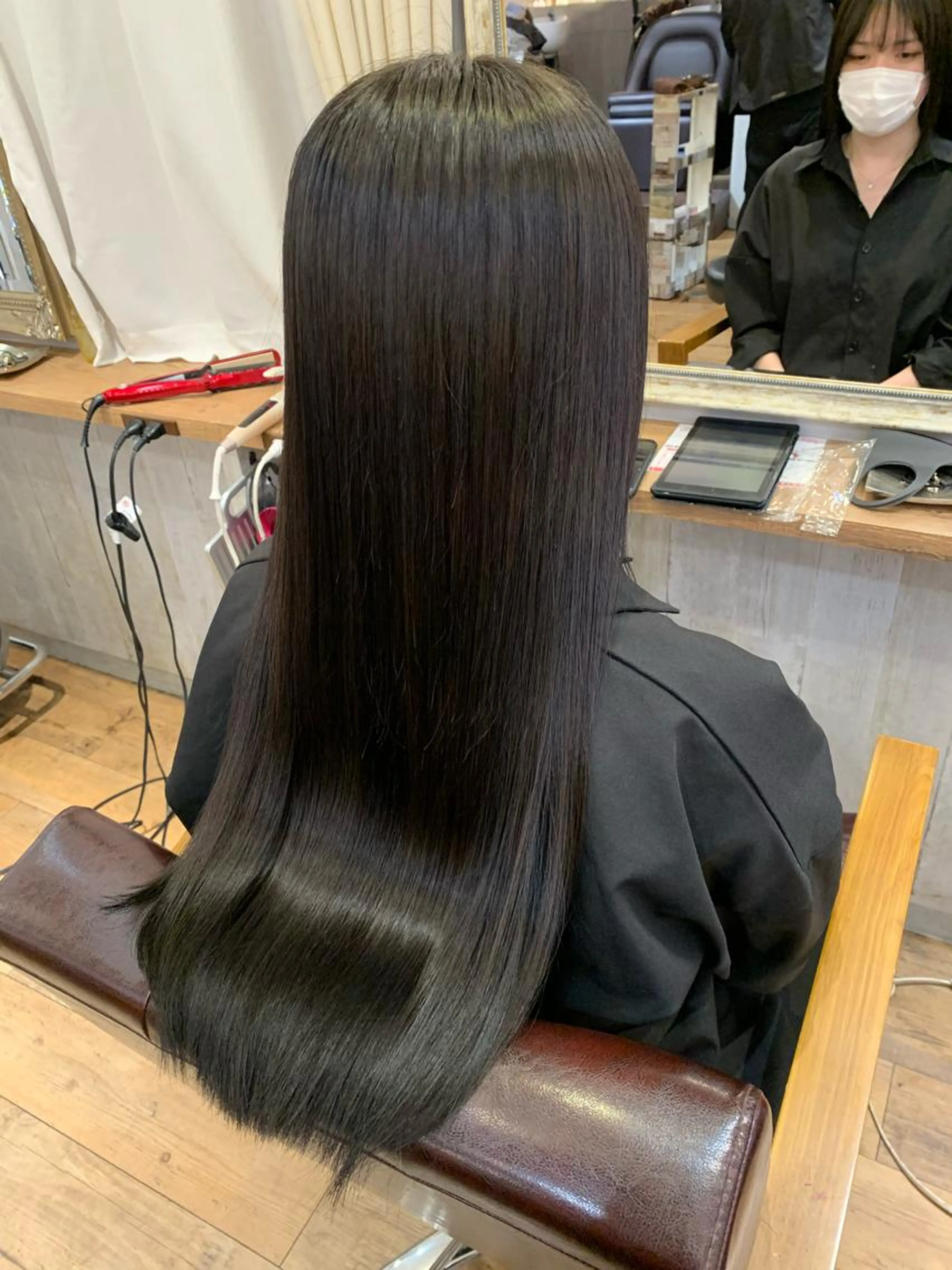 カット+縮毛矯正+業界最高峰TOKIO5stepトリートメントトリートメントの写真