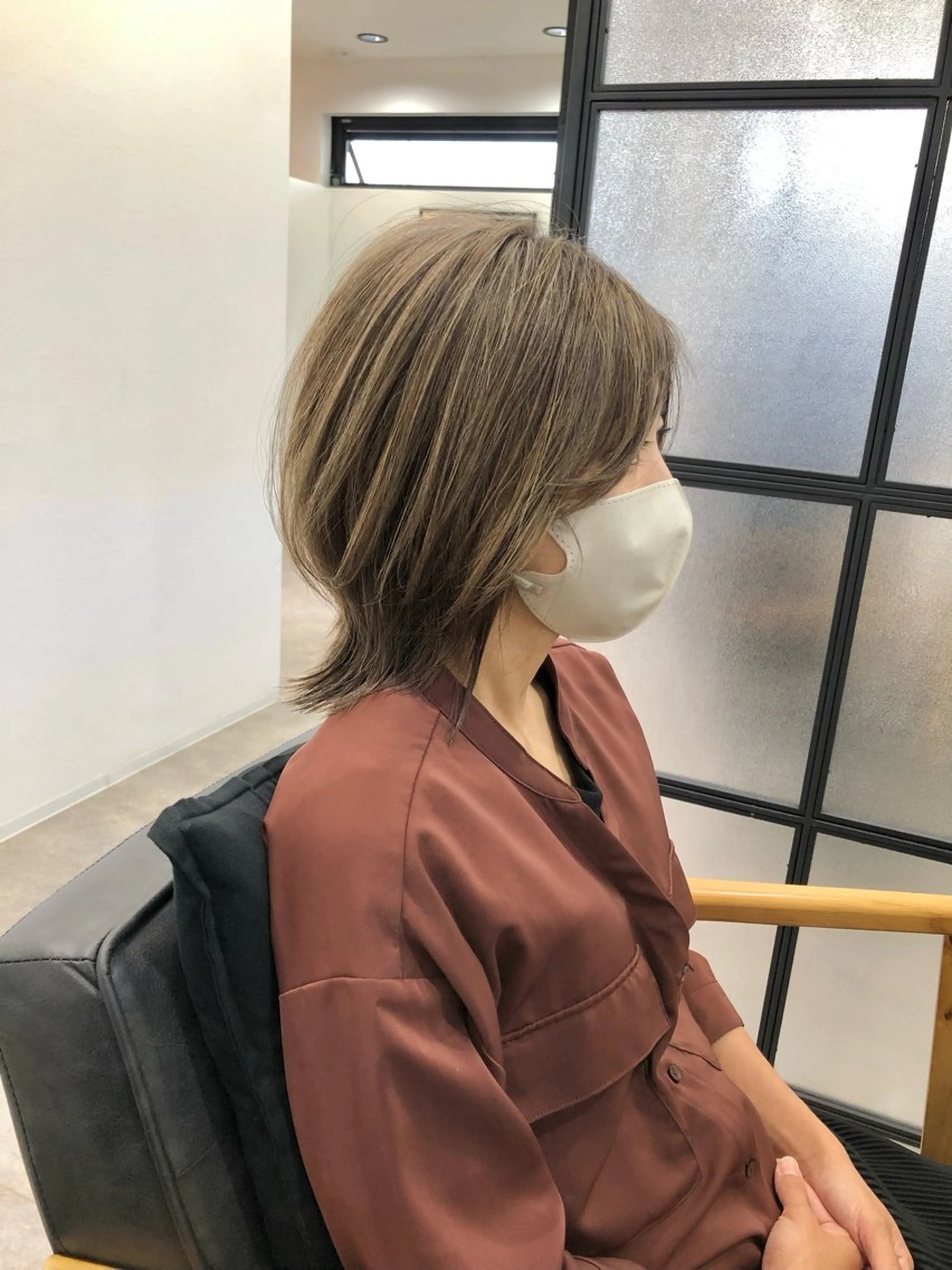 ショート ウルフカット 丸橋 友貴のヘアスタイル