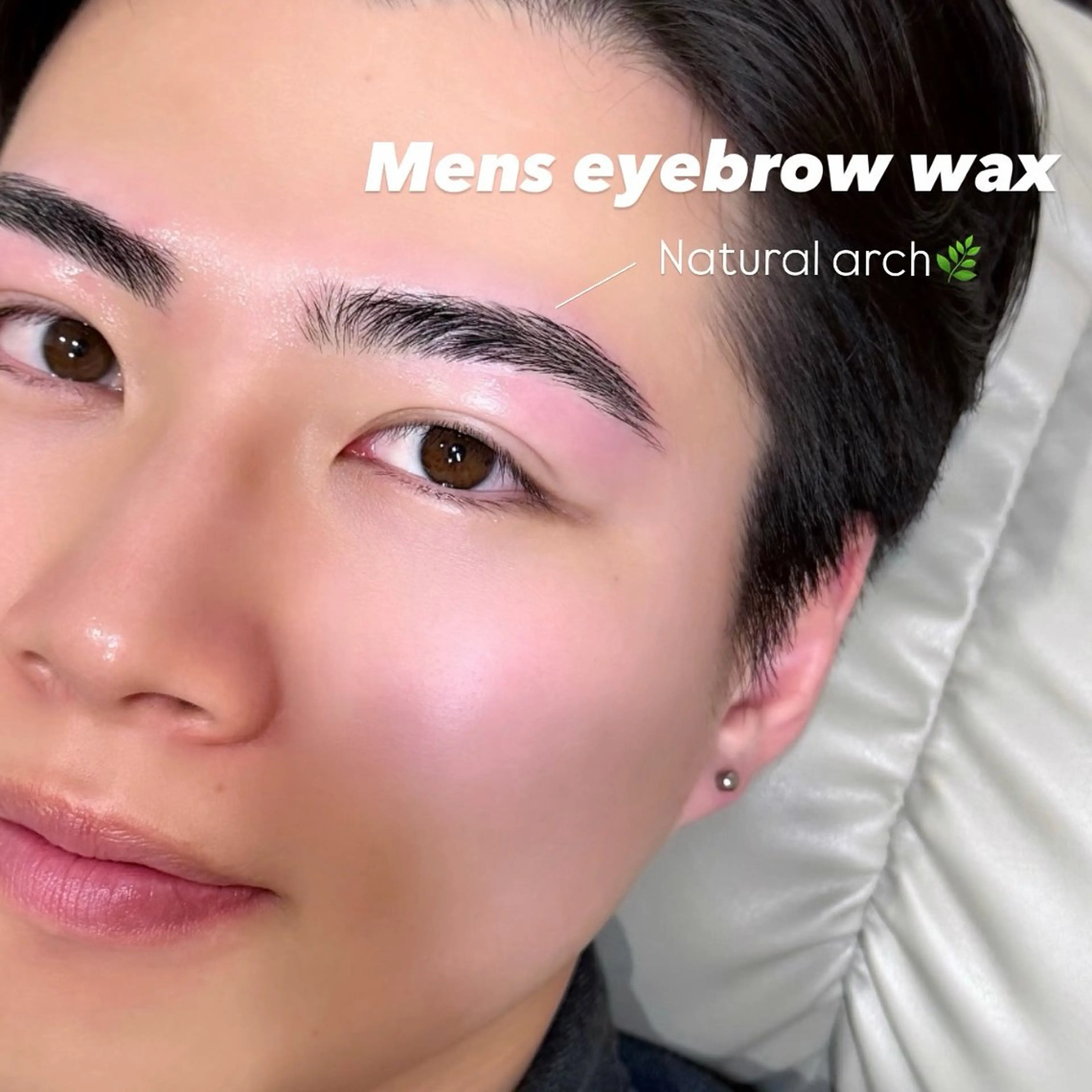 メンズ アイブロウ ワックス脱毛 Unknown. SANA💎/中崎町のマツエク・マツパデザイン