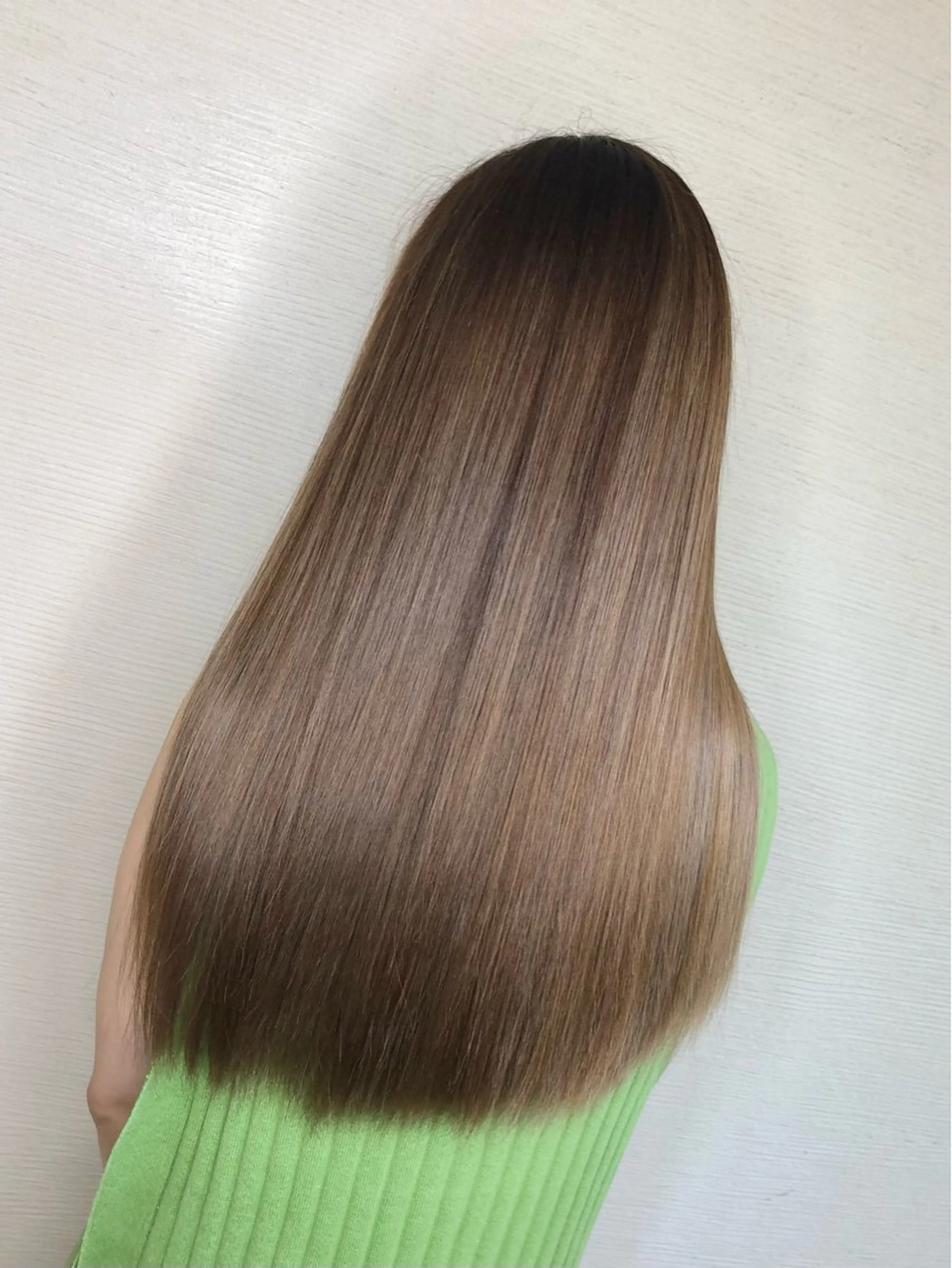 ロング 髪質改善 トリートメント トリートメント ハイトーン/ボブ/ 髪質改善🦖mahoのヘアスタイル