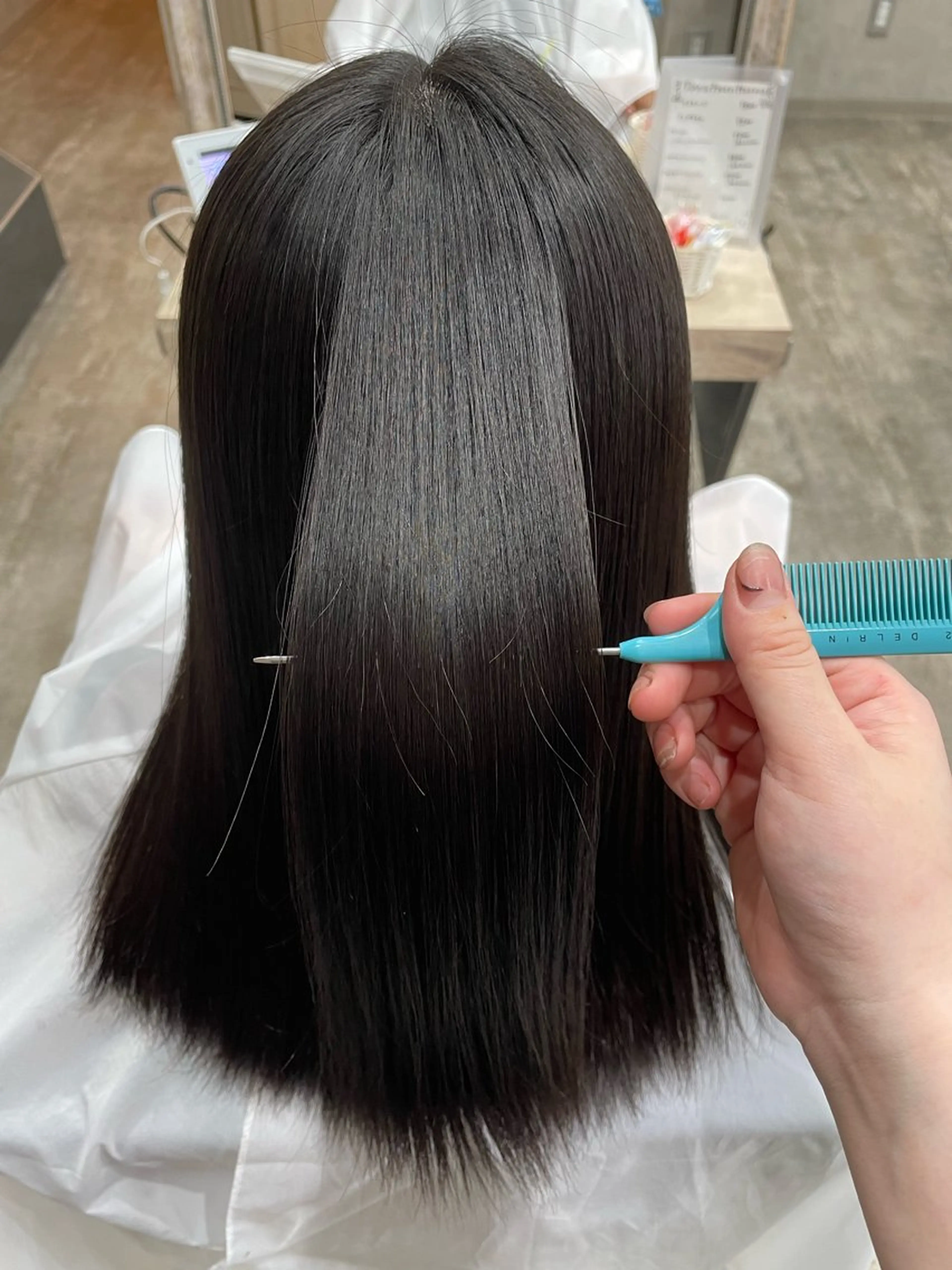 セミロング 縮毛矯正 🫧うる艶縮毛矯正 🫧koisoのヘアスタイル