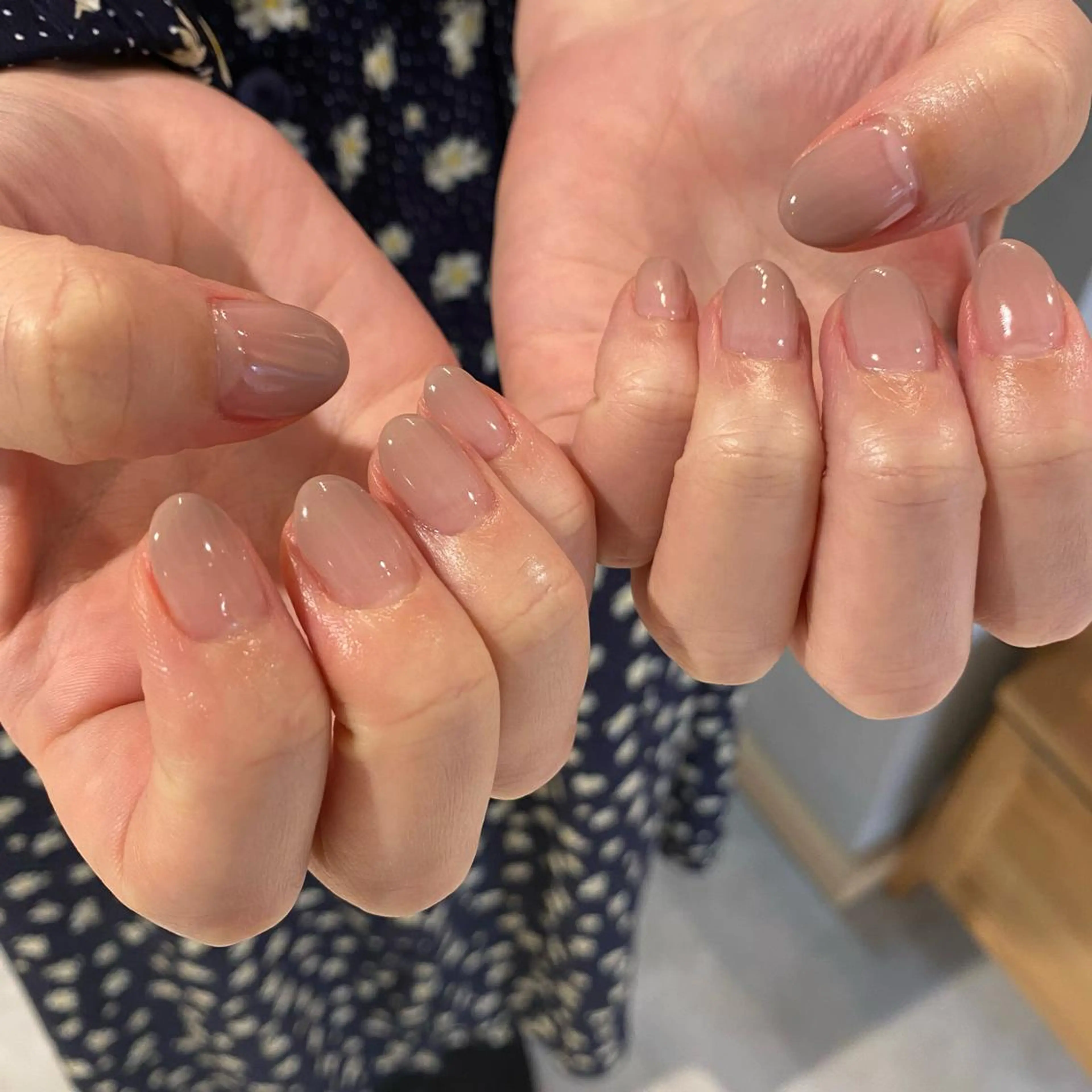 ネイル ニュアンスネイル ハンドネイル RINO AMANE nailのネイルデザイン