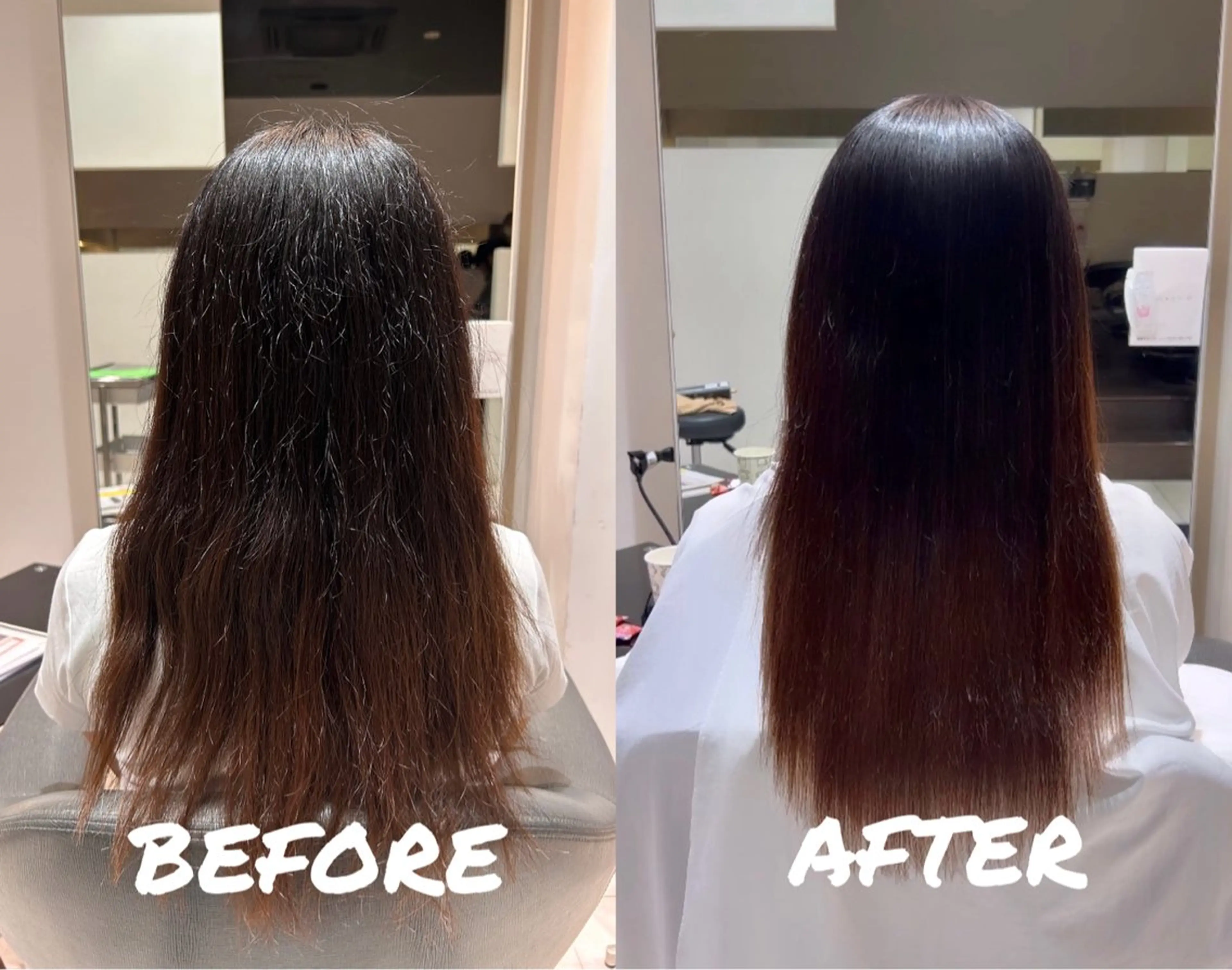 ロング パーマ 髪質改善 トリートメント 👑松山ストレート/ メンズヘア/龍仁👑のヘアスタイル