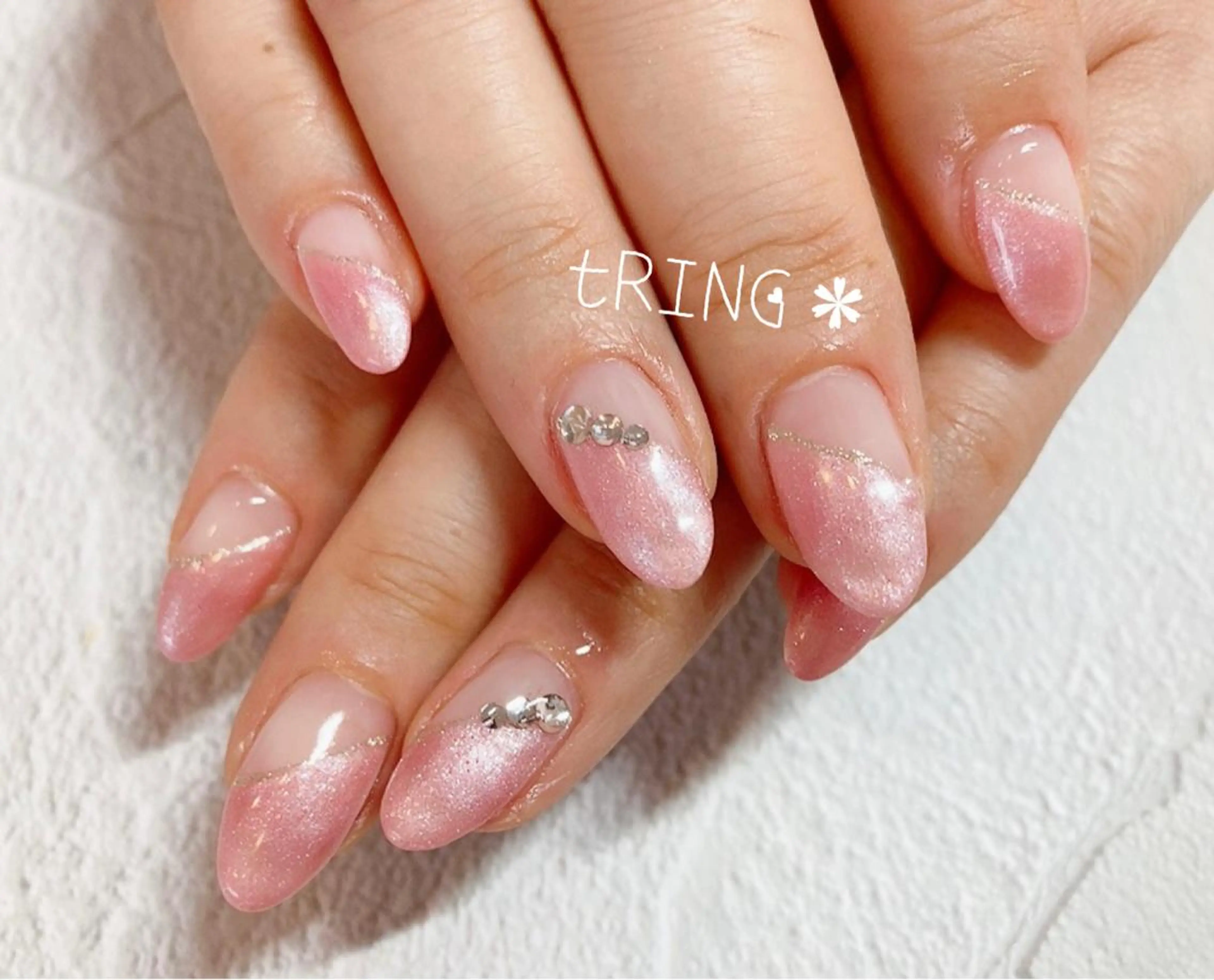 ネイル ハンドネイル tRING* しいの木台のネイルデザイン