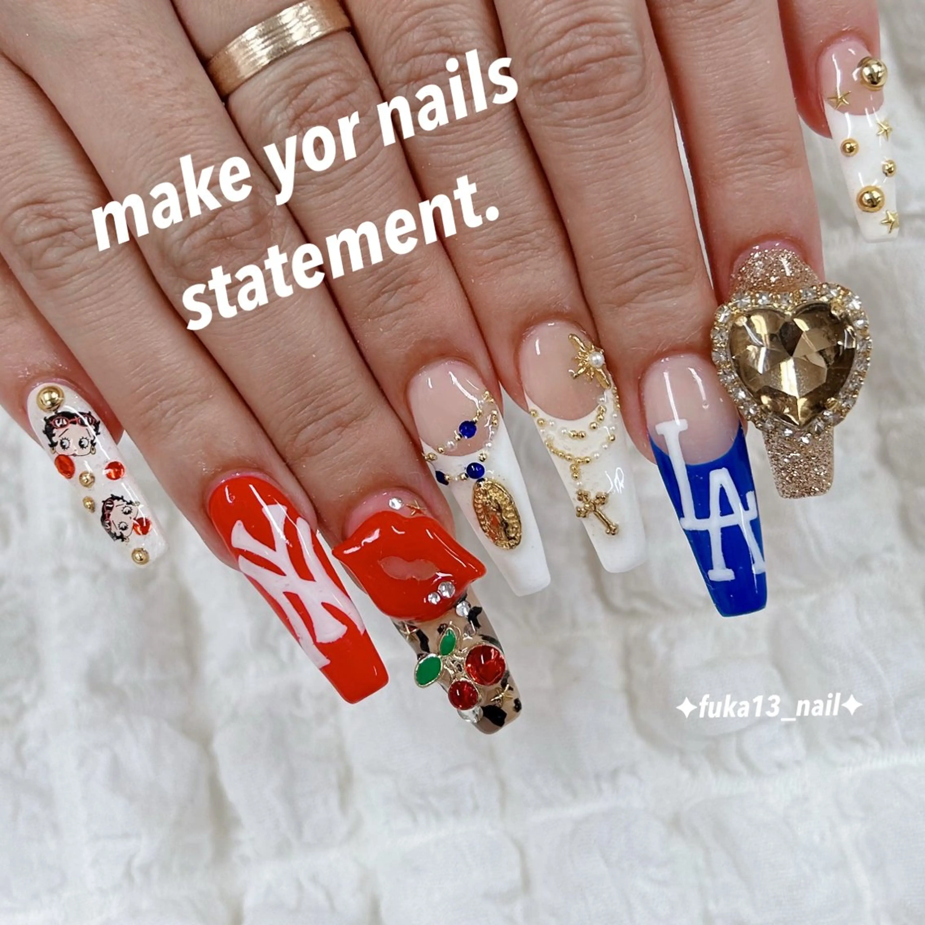 ネイル フレンチネイル Nail♡Fuka. /4月予約受付中のネイルデザイン