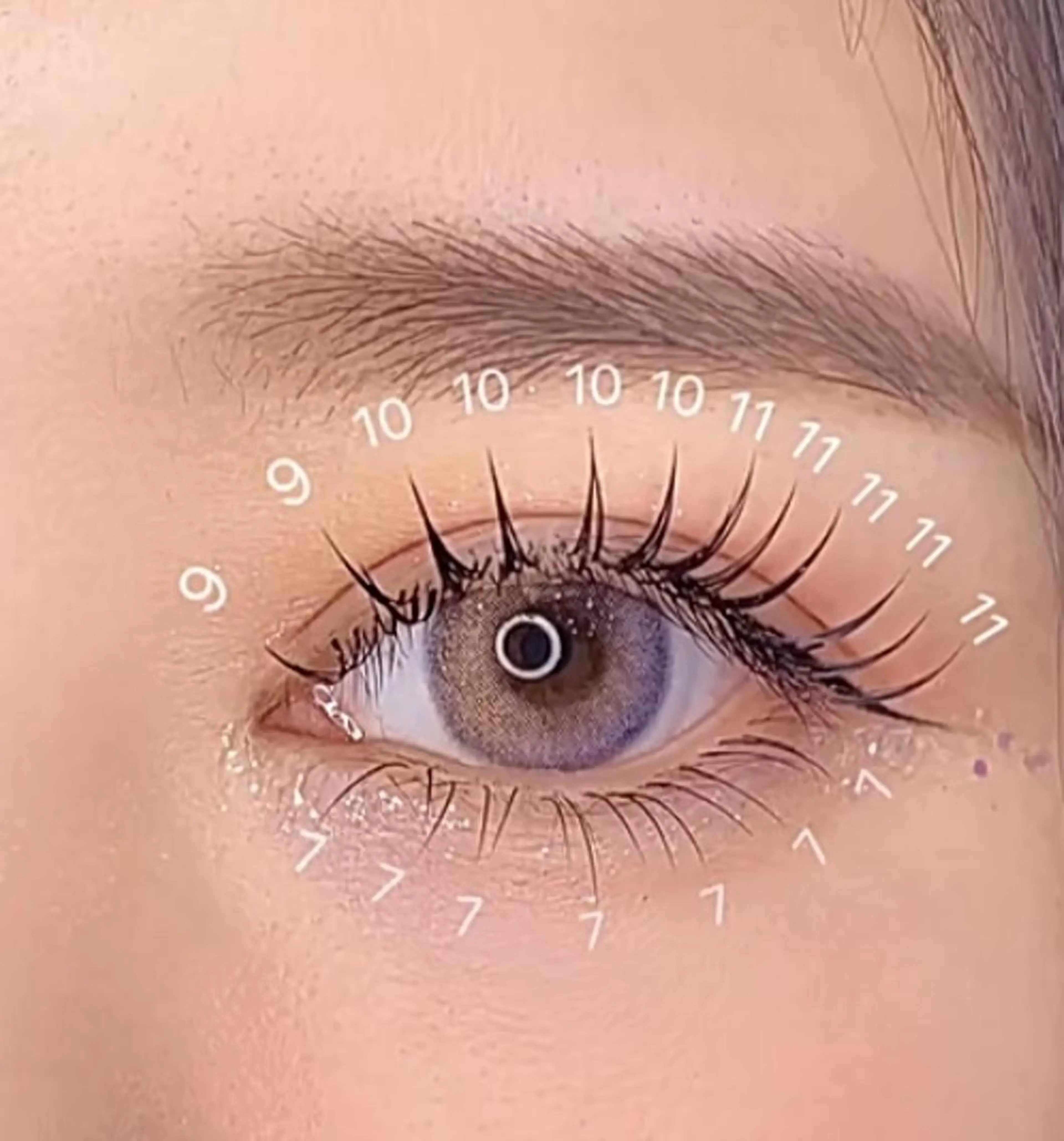 マツエク・マツパ Cute B e au t yのマツエク・マツパデザイン