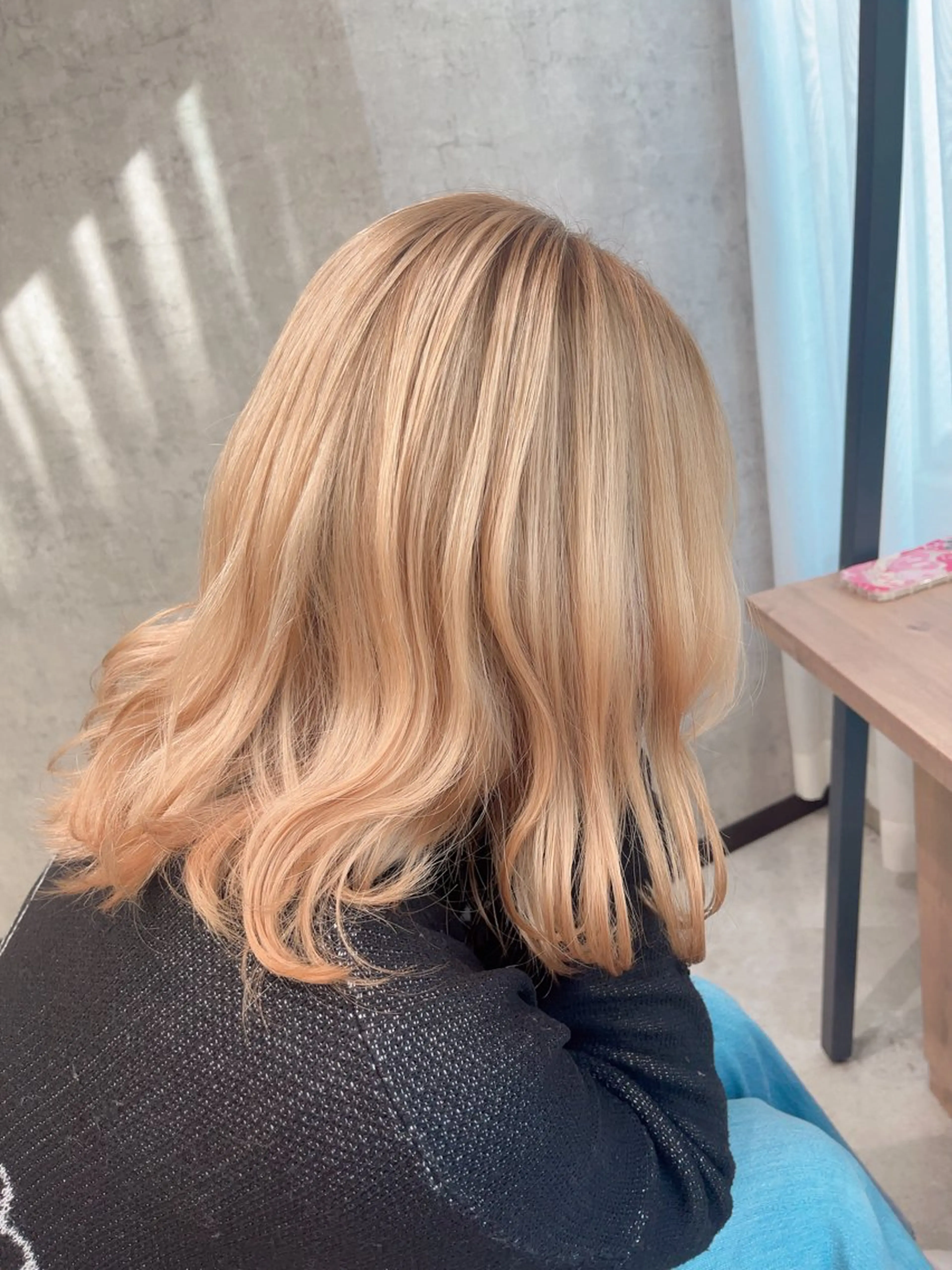 ミディアム KAEDE🎀 縮毛矯正＆パーマ特化のヘアスタイル