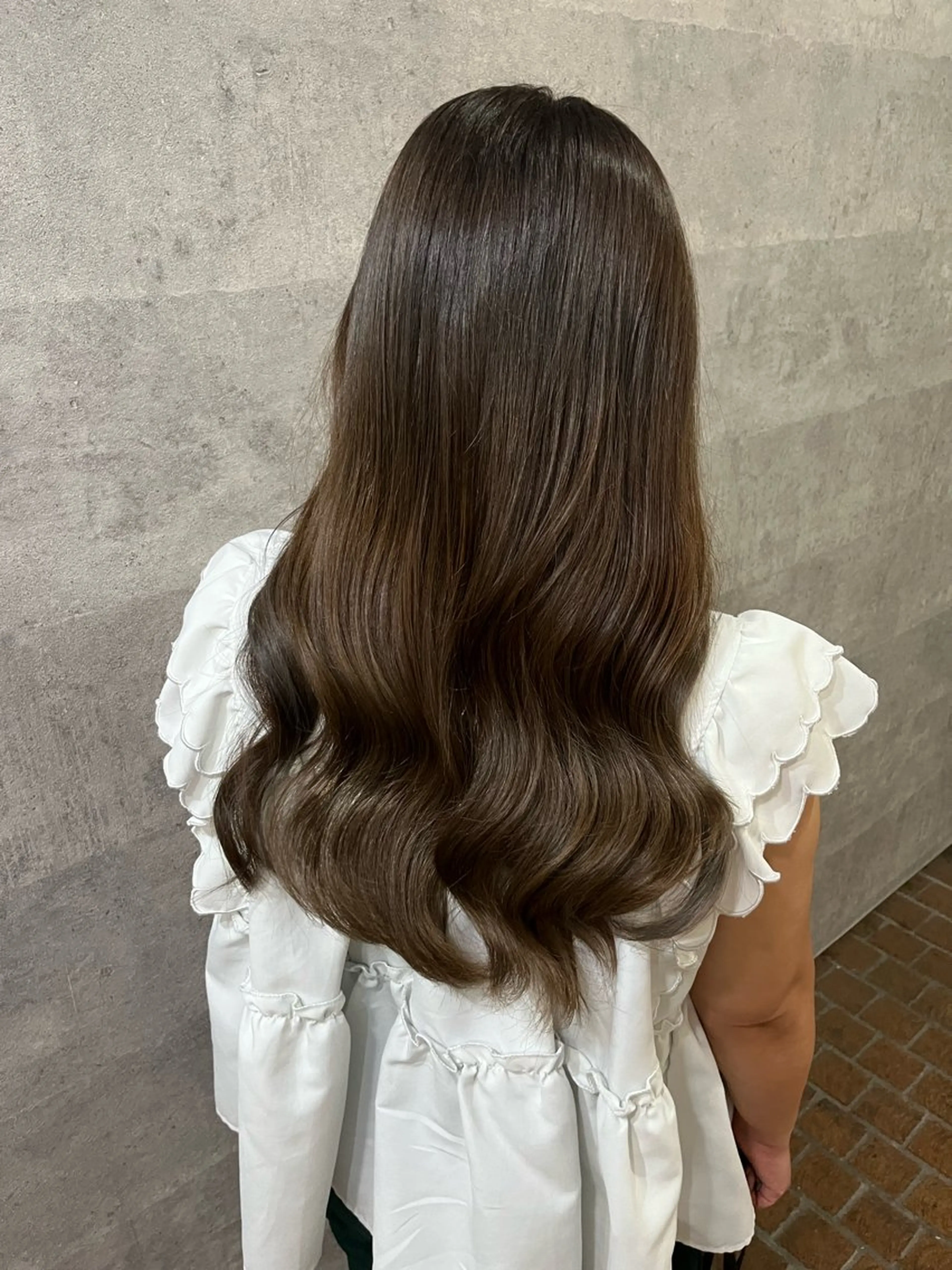 ロング ヘアカラー Grow by NYNY 田代 紀恵のヘアスタイル
