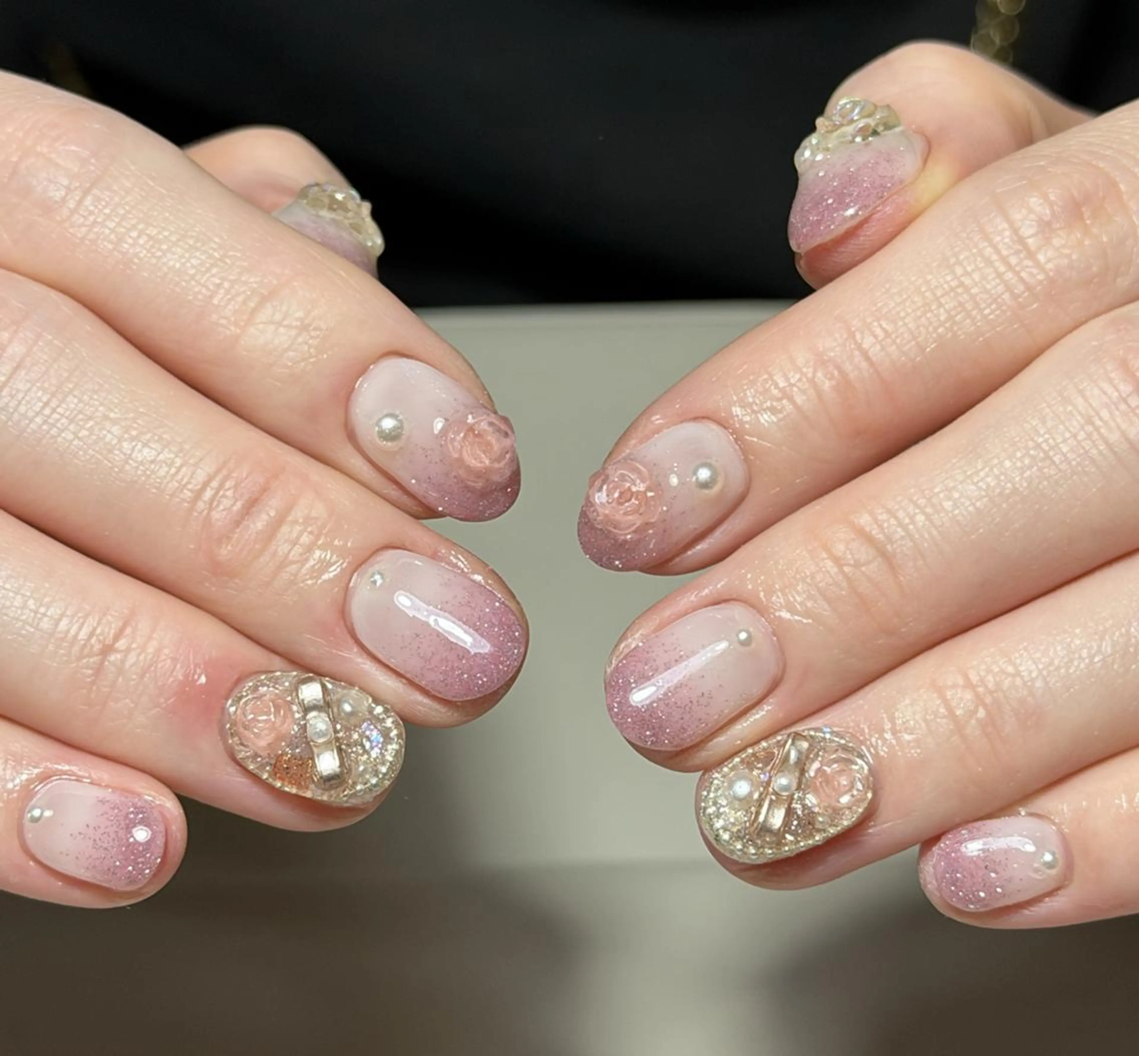 ネイル ハンドネイル ハンドケア 🍑 momo_nailのネイルデザイン