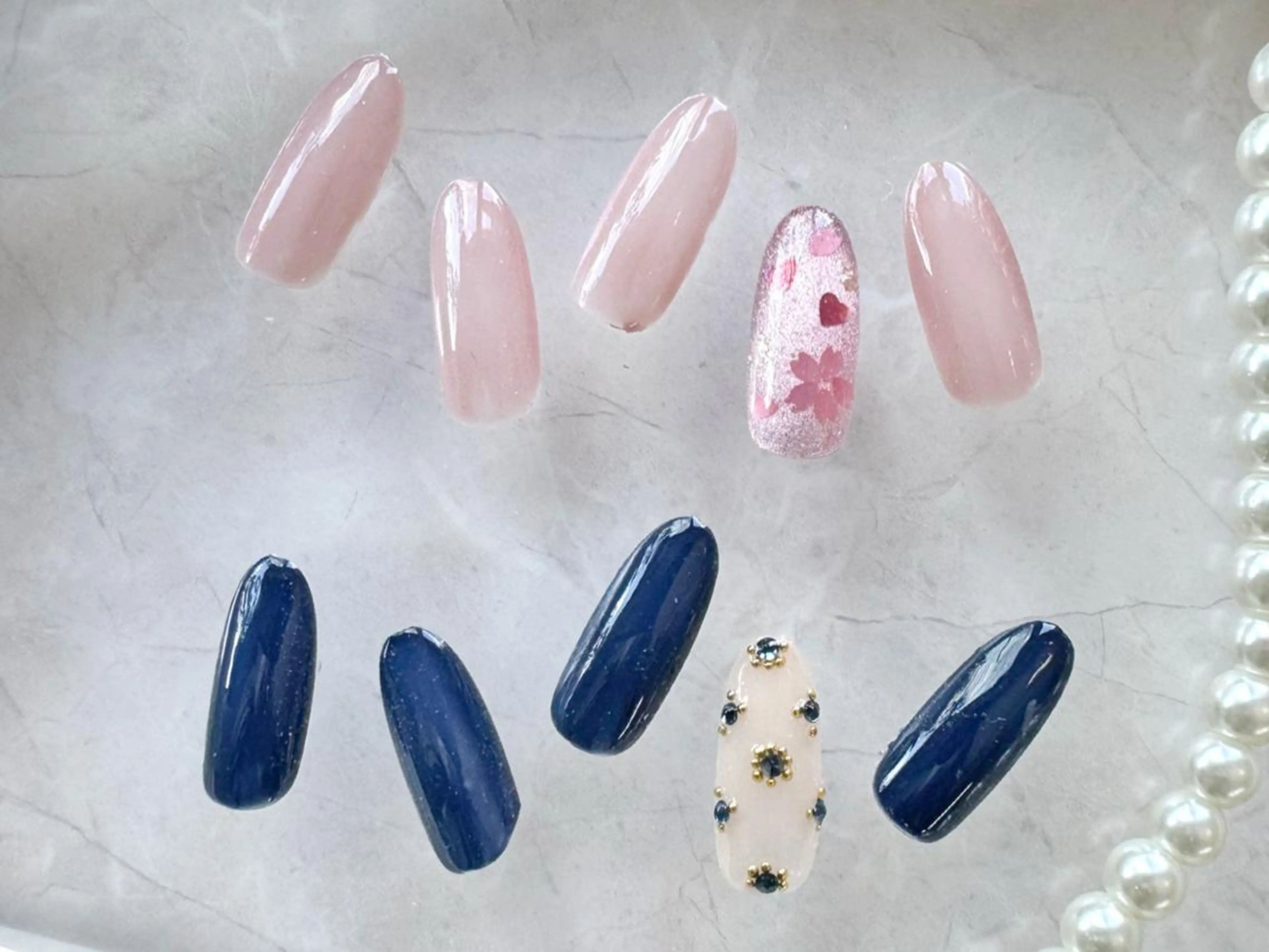 ネイル orbe 柴﨑のネイルデザイン