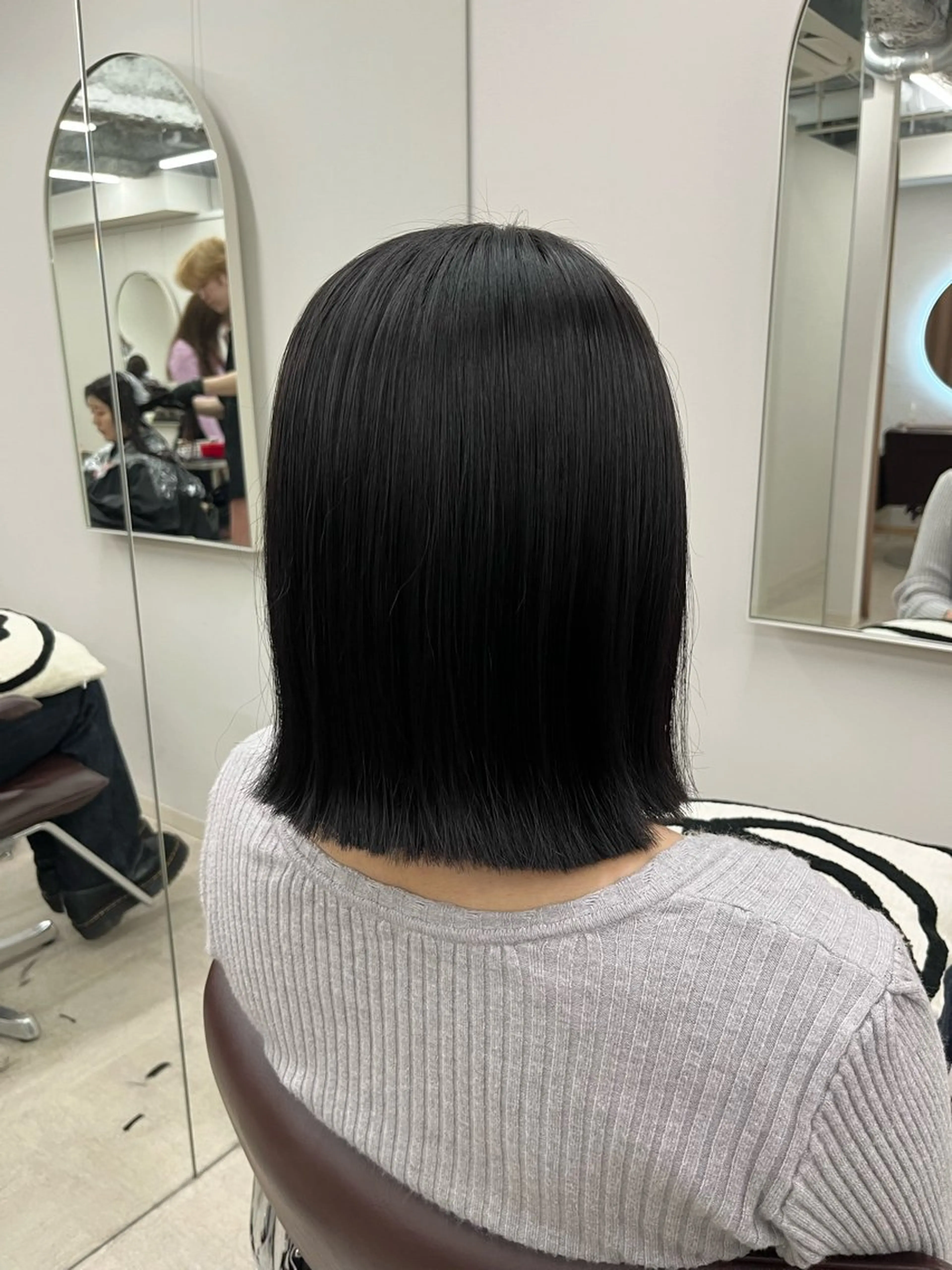 ショート 切りっぱなしボブ ボブ 🦋レイヤー職人 猪瀬玲奈🦋のヘアスタイル