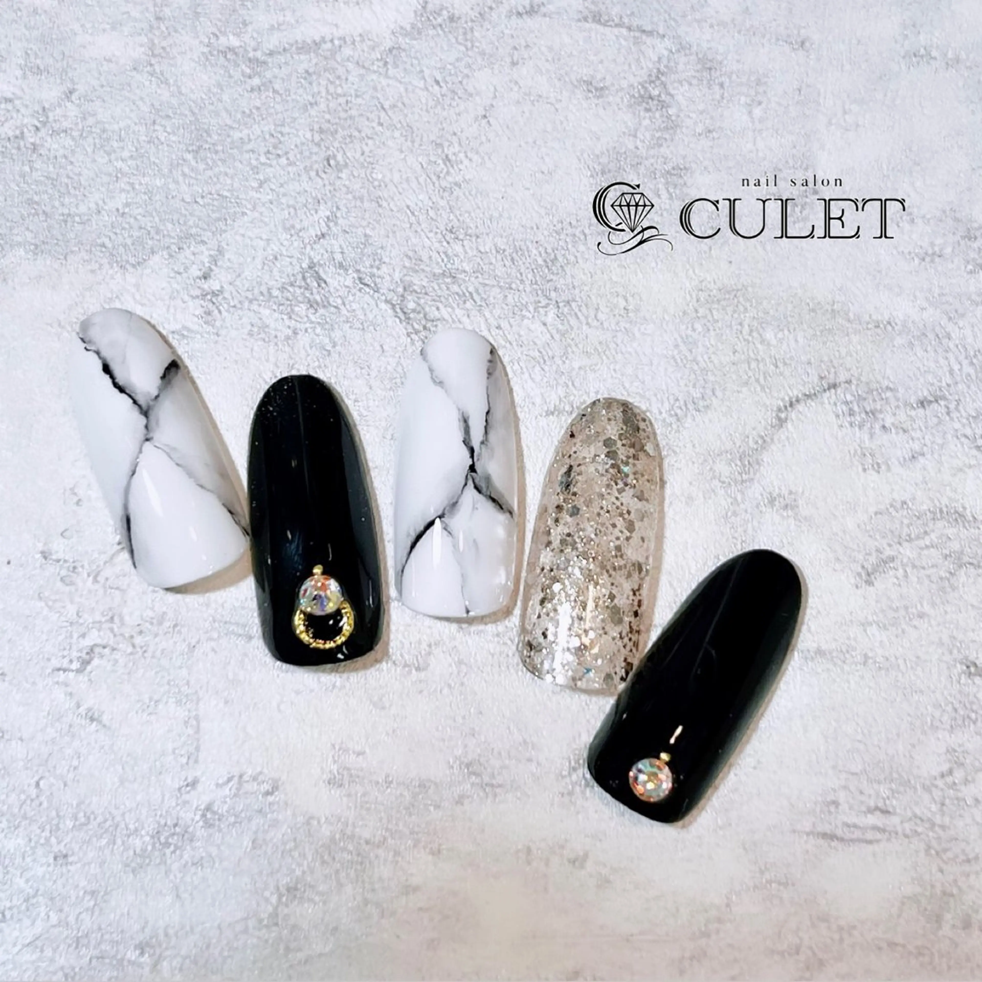 ネイル CULET MOEのネイルデザイン