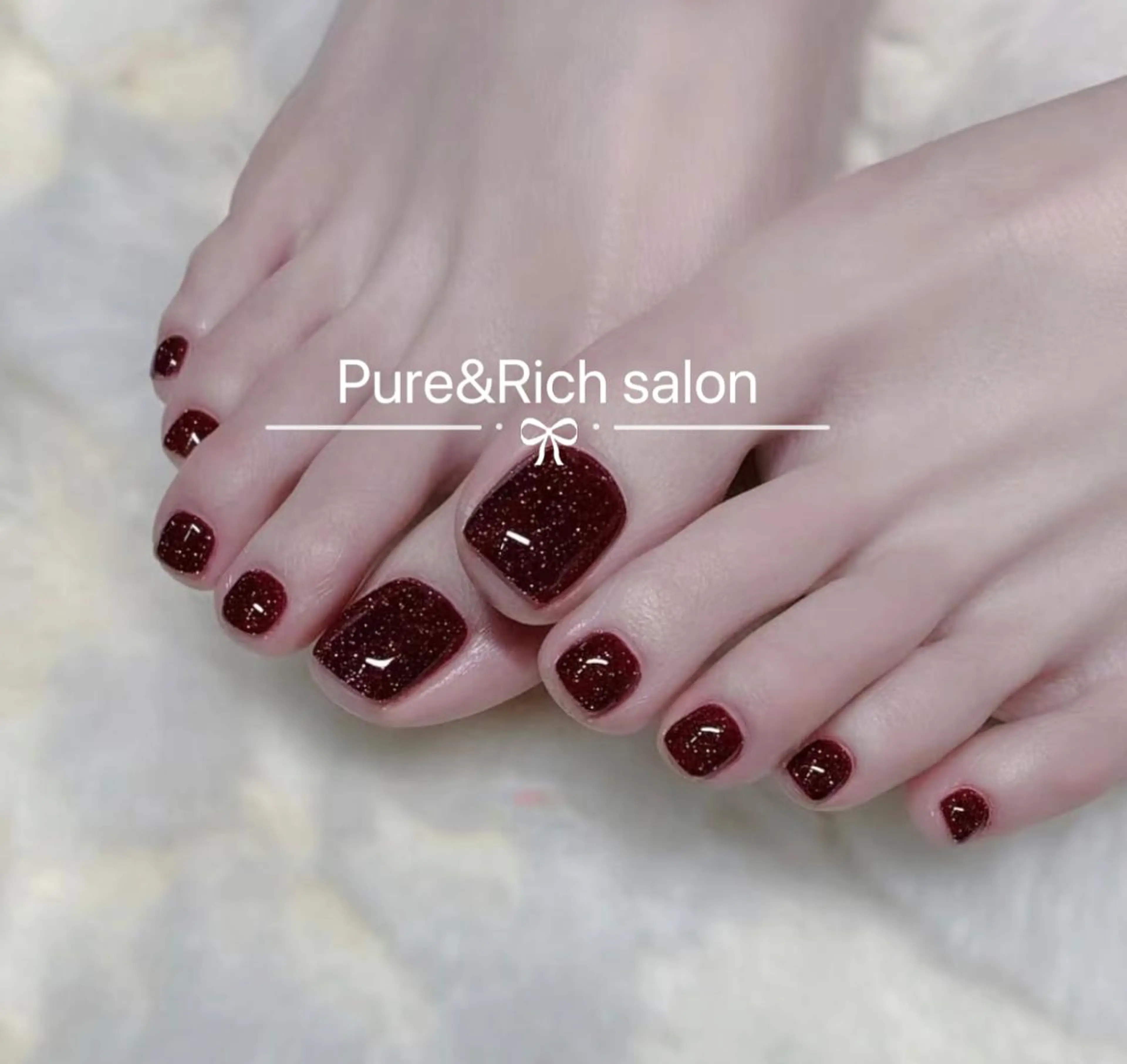 ネイル フットネイル 💫 Tsuki_Nailのネイルデザイン