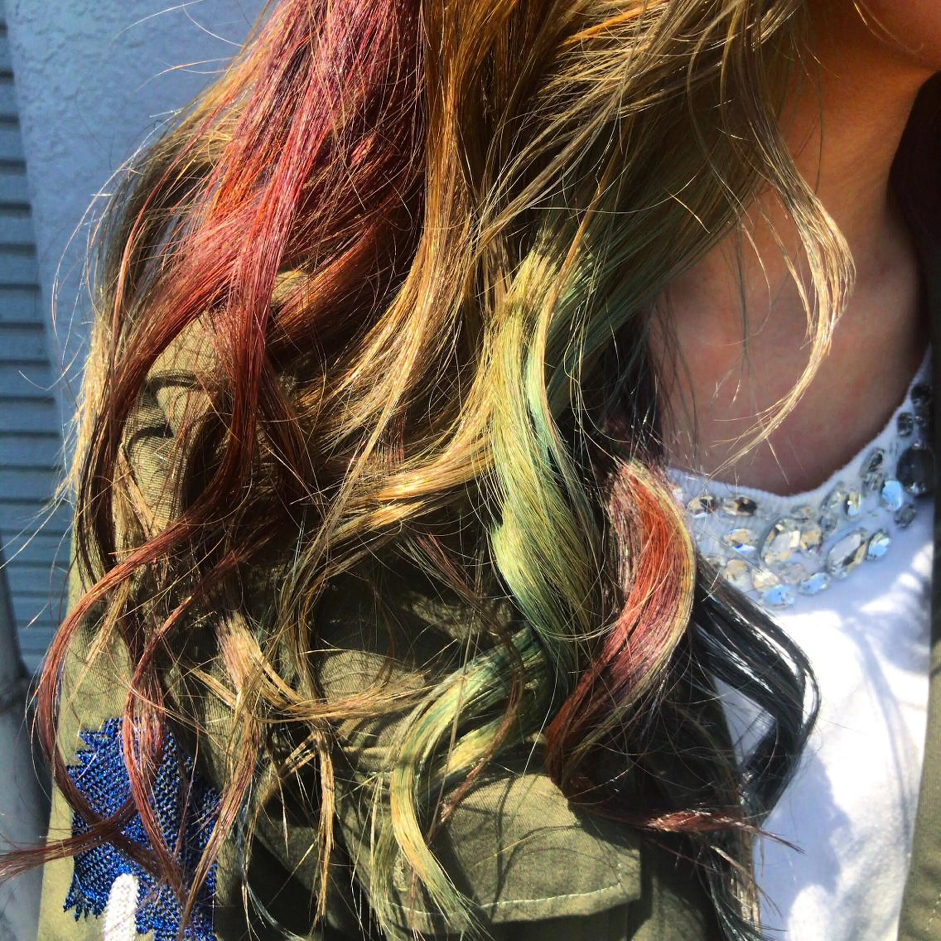 ロング カラー レイヤーカット匠 イソザキノリユキのヘアスタイル