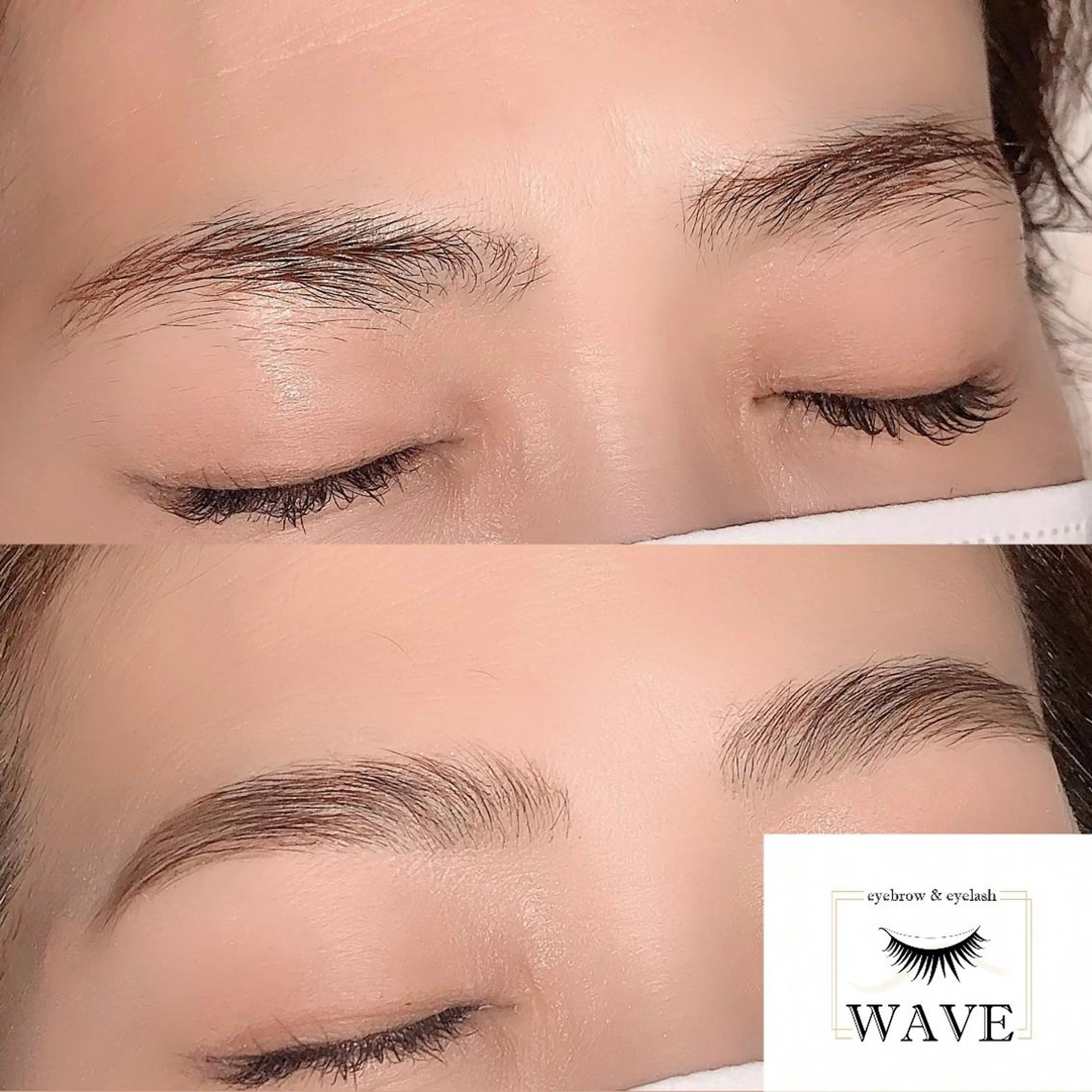 アイブロウ ハリウッドブロウリフト brow&lash WAVEのマツエク・マツパデザイン