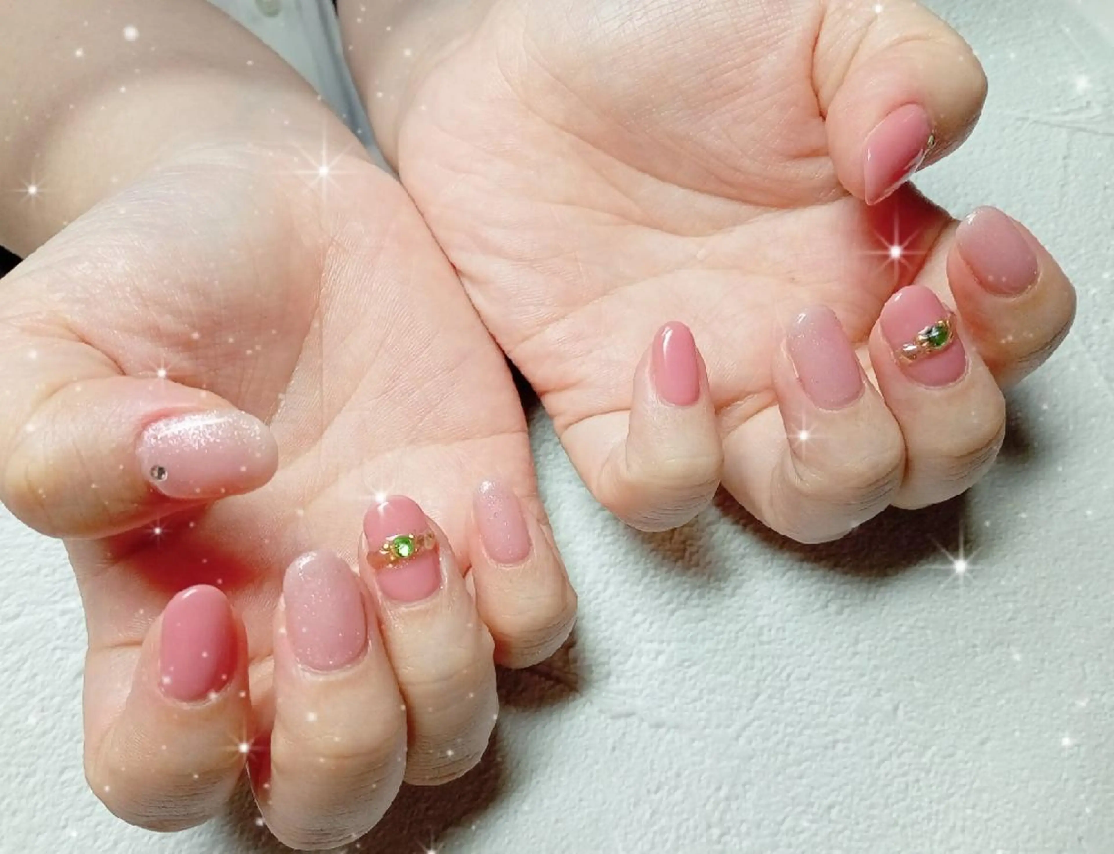 ネイル アートネイル ワンカラーネイル ハンドネイル flure de neige yukiのネイルデザイン