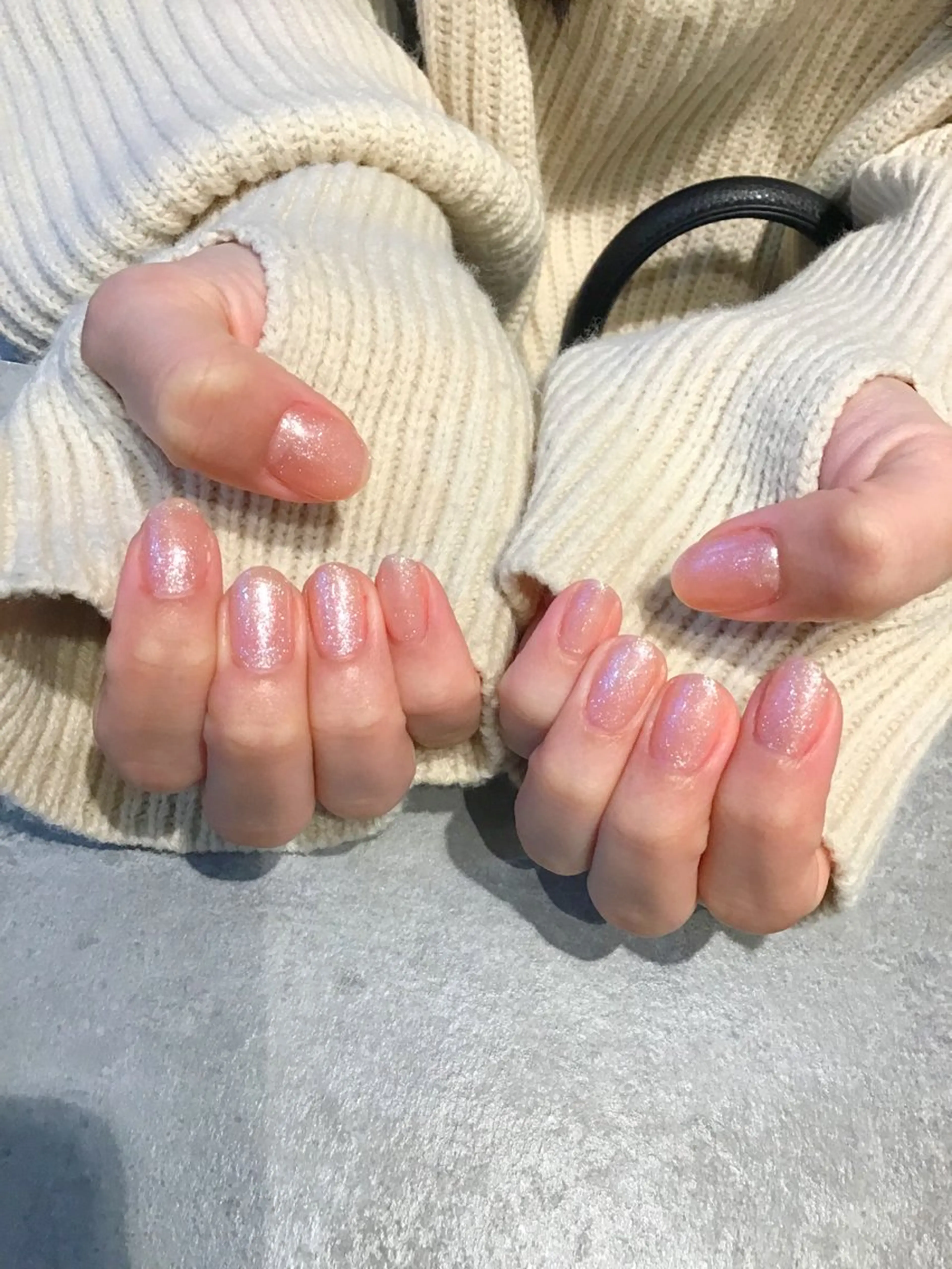 ネイル ジェルネイル ワンカラーネイル パラジェル Nest 岩崎のネイルデザイン