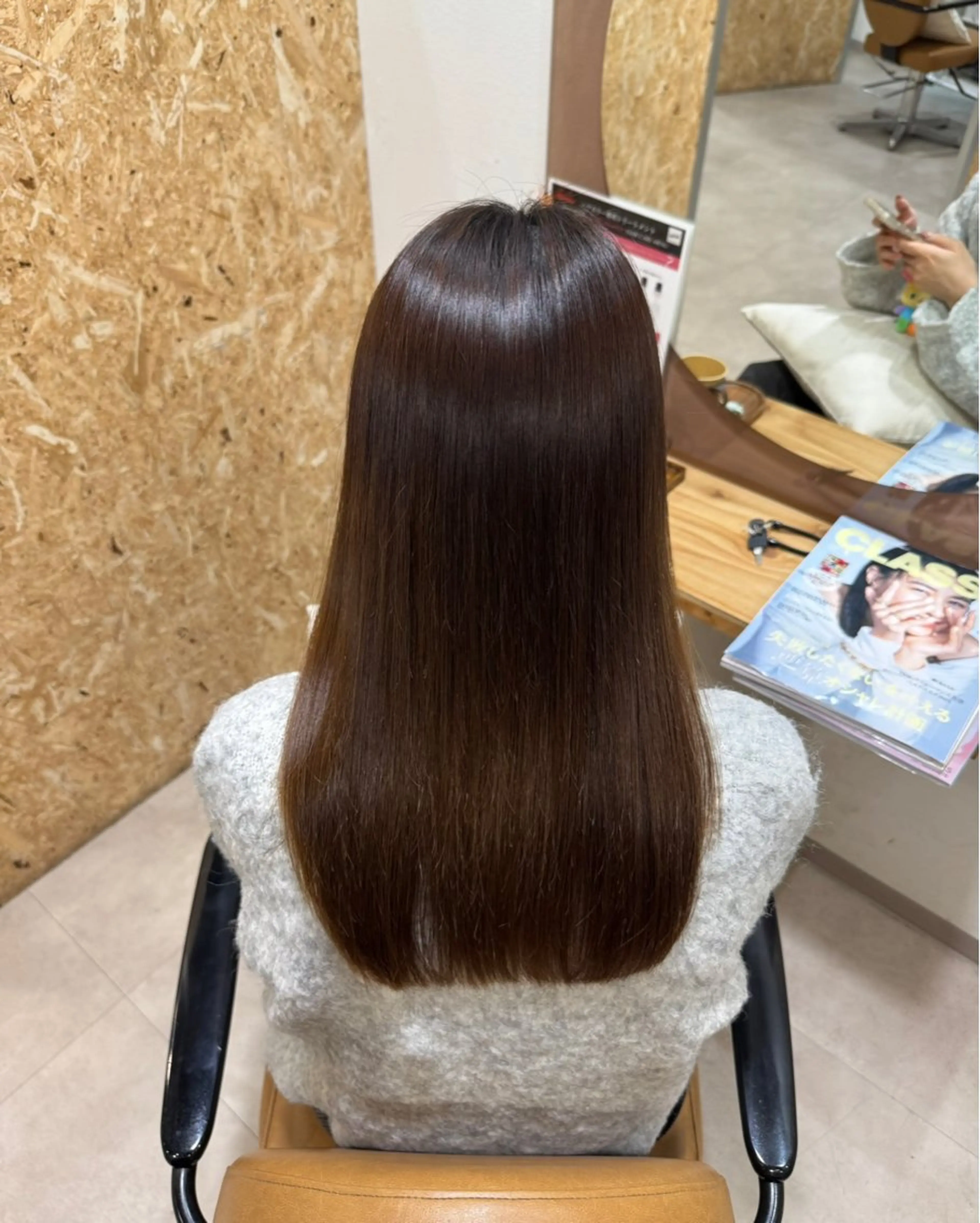 ロング 髪質改善 縮毛矯正 ioe/神戸三宮 /三國雅矢のヘアスタイル