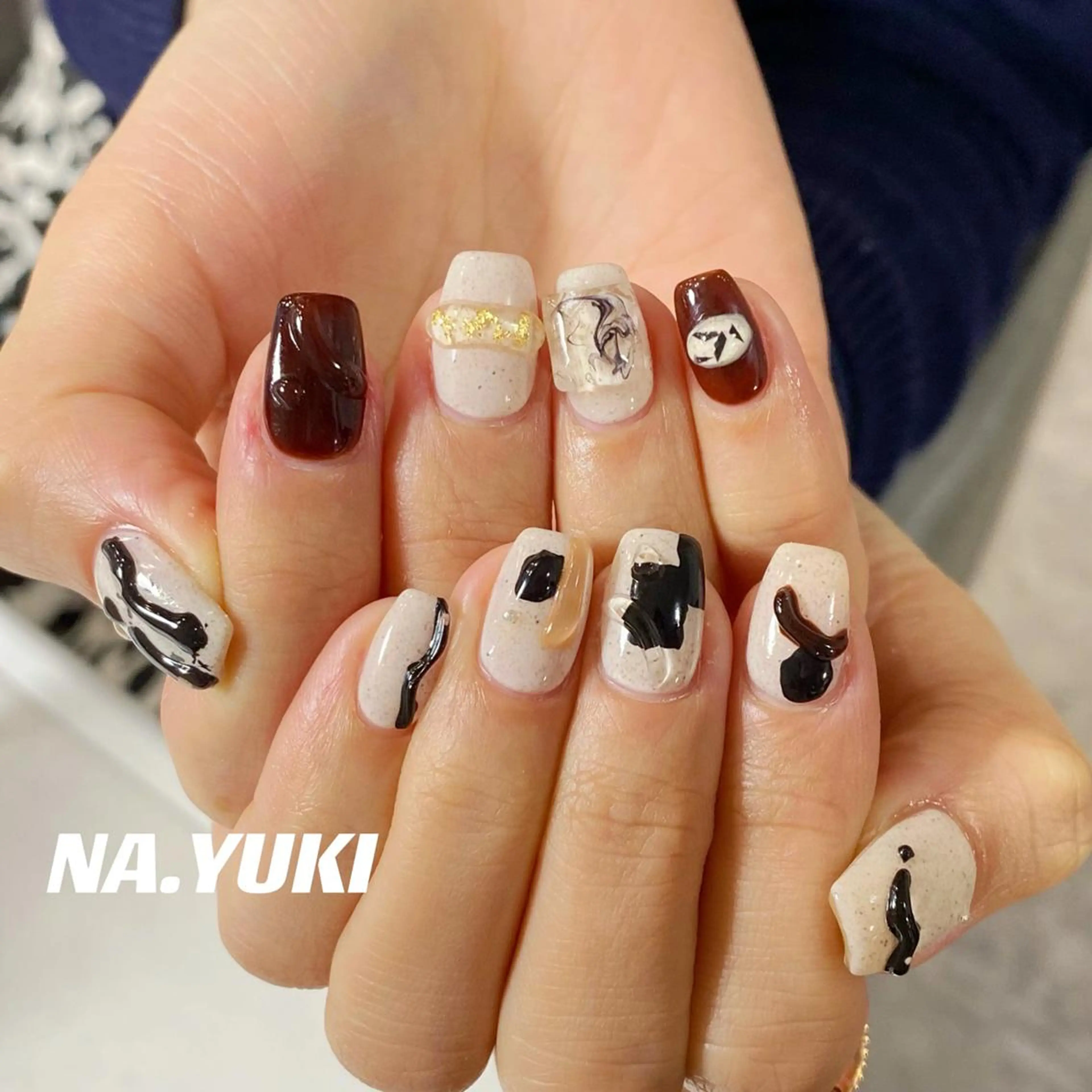 ネイル 🎀 moo~ 🎀のネイルデザイン