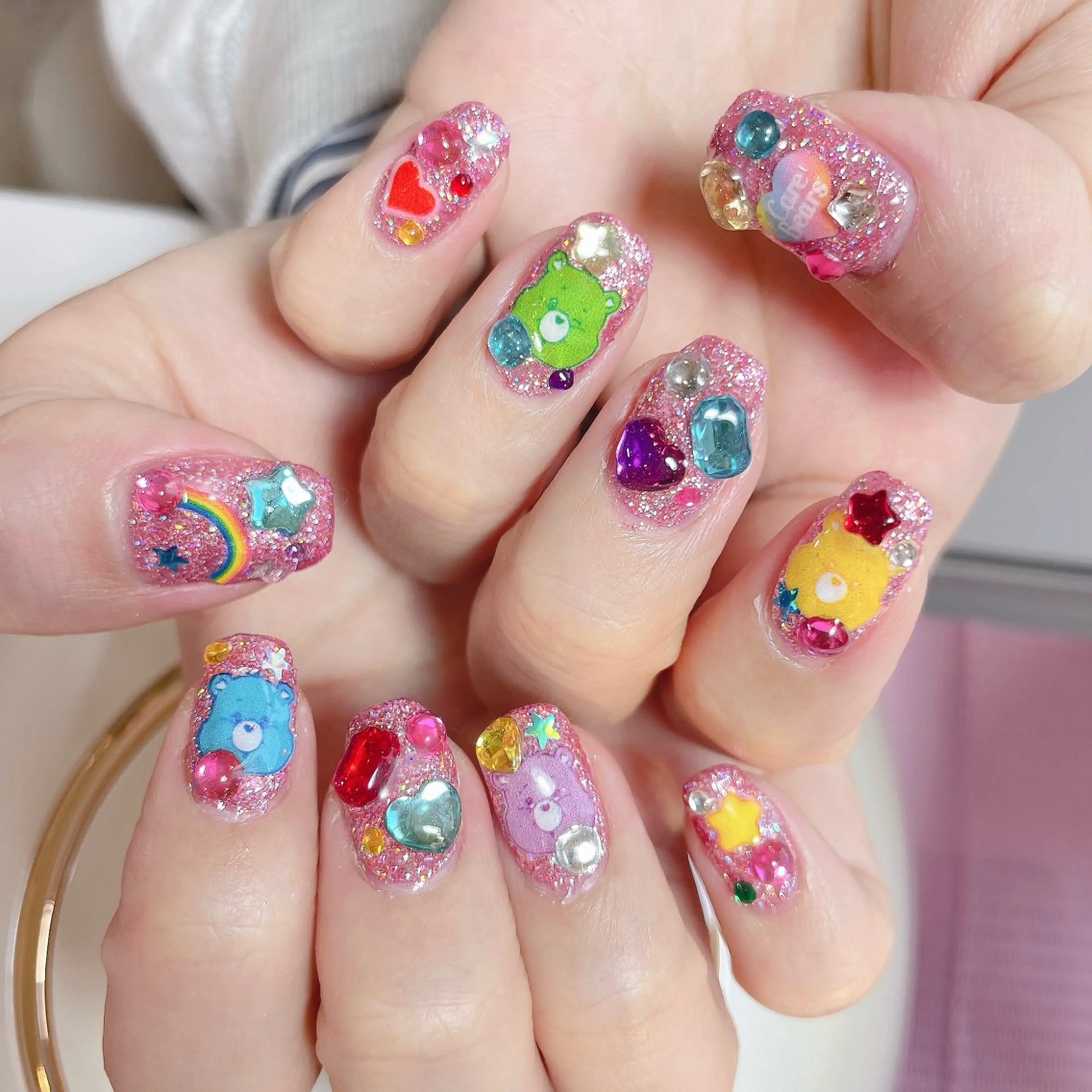 ネイル ハンドネイル MignonReve ♡EIMI🌈のネイルデザイン