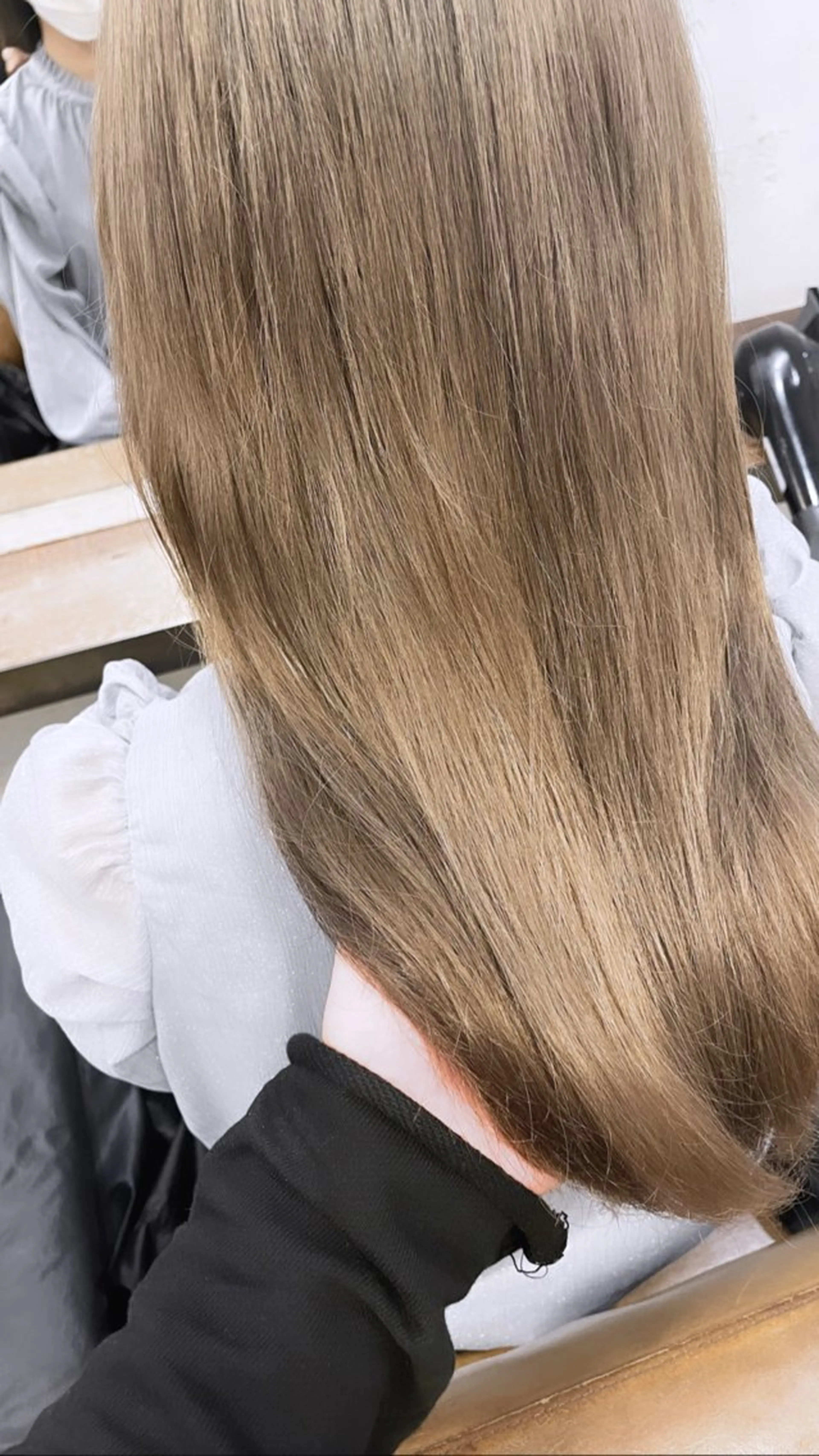 セミロング カラー エクステ/ブリーチ/ 美髪師/tomokiのヘアスタイル