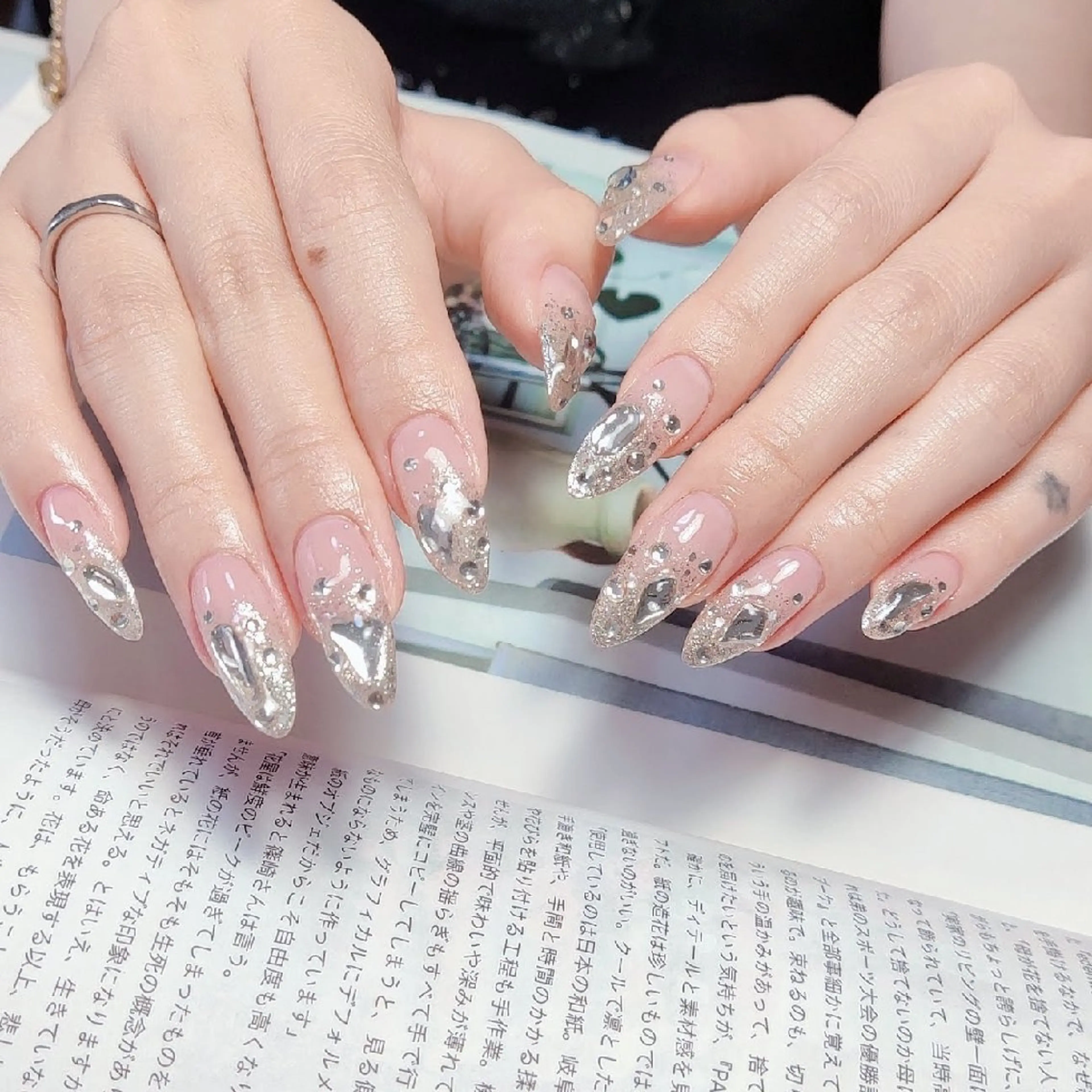 ネイル ハンドネイル 横浜市中区曙町 E·U·Bネイルのネイルデザイン