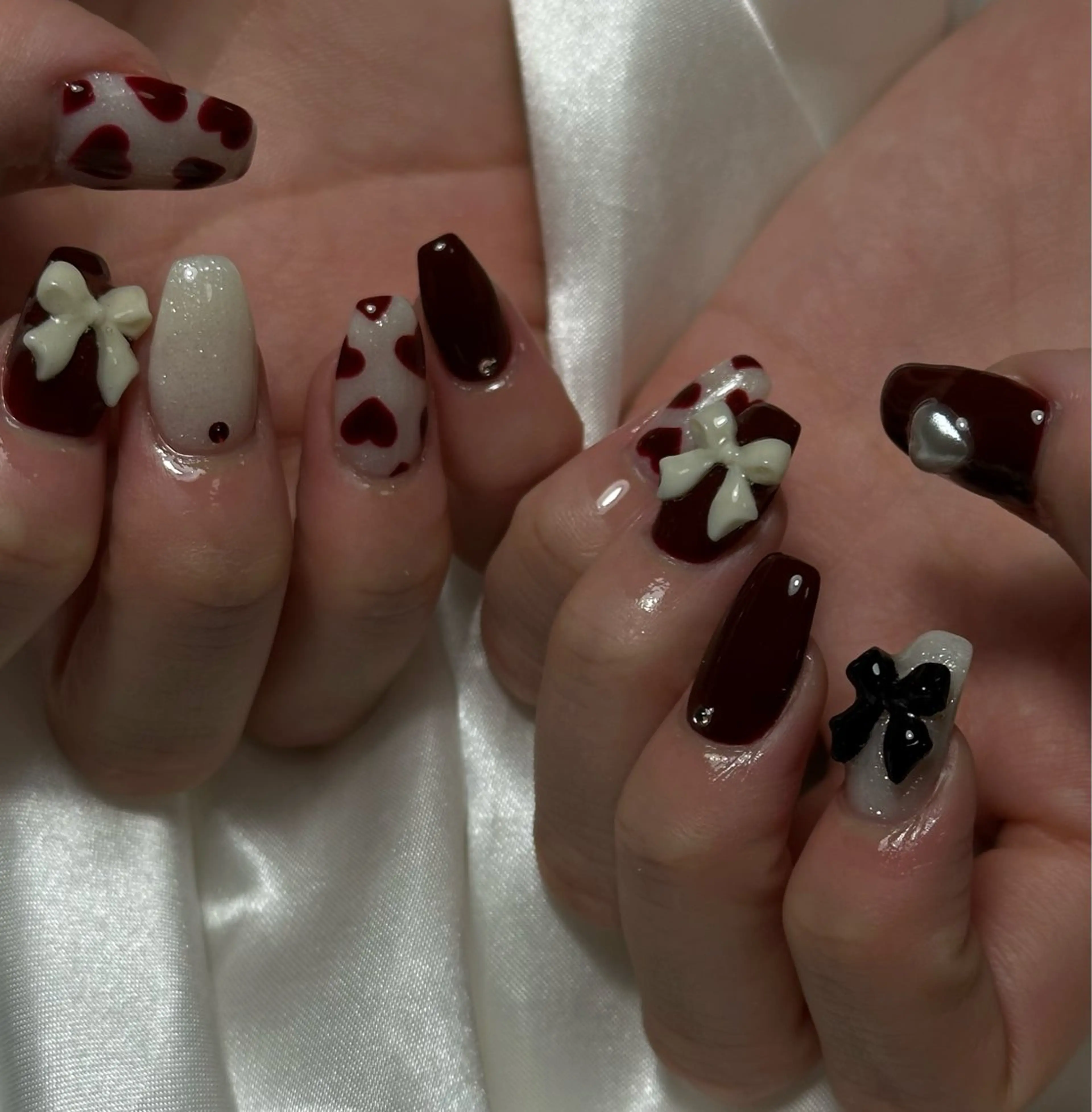 ネイル ハンドネイル three 0 nail spaceのネイルデザイン