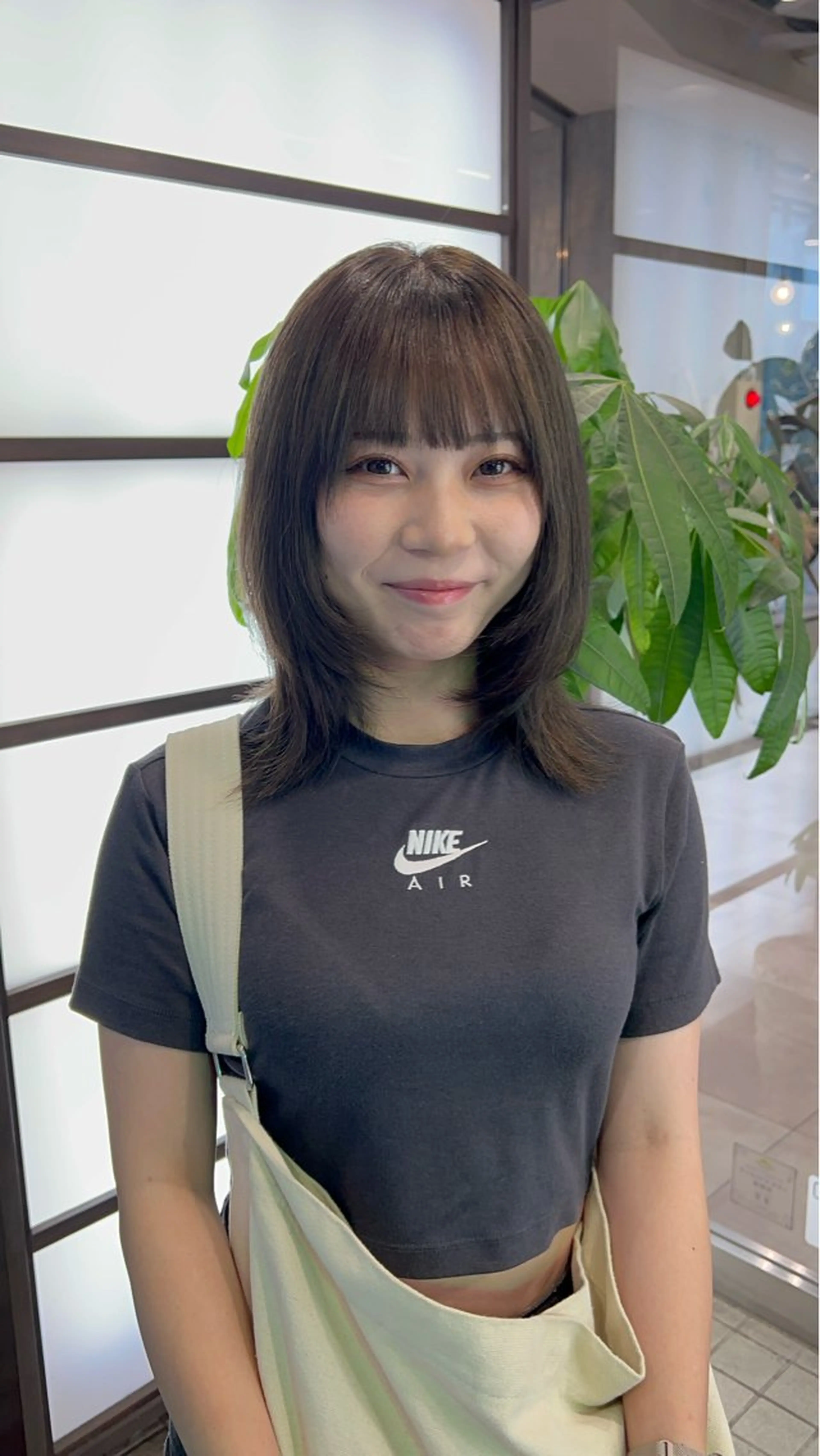 ミディアム カット 🌞レイヤー×カラー 前川那津美🌞のヘアスタイル